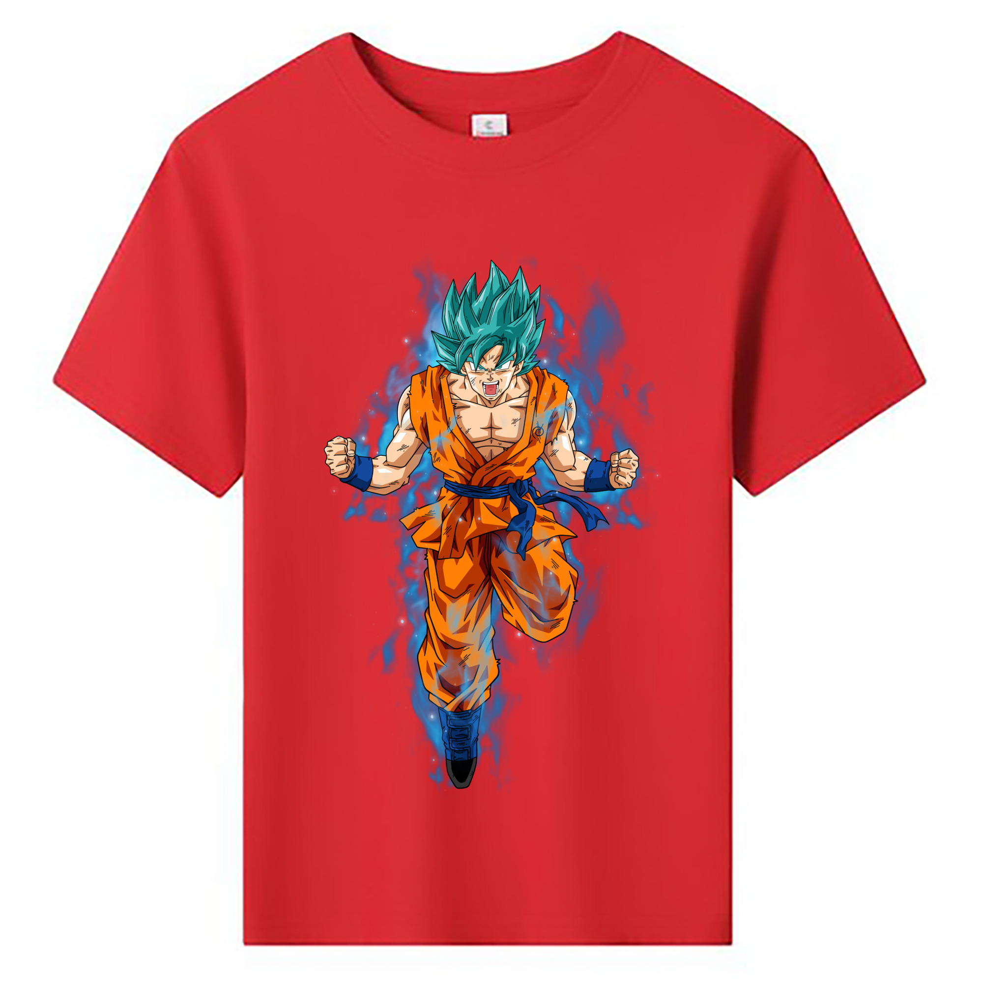 （画像用） ドラゴンボール 孫 悟飯（そんごはん）DRAGON BALL Son Gohan 綿100％キッズTシャツ（フロントプリント）