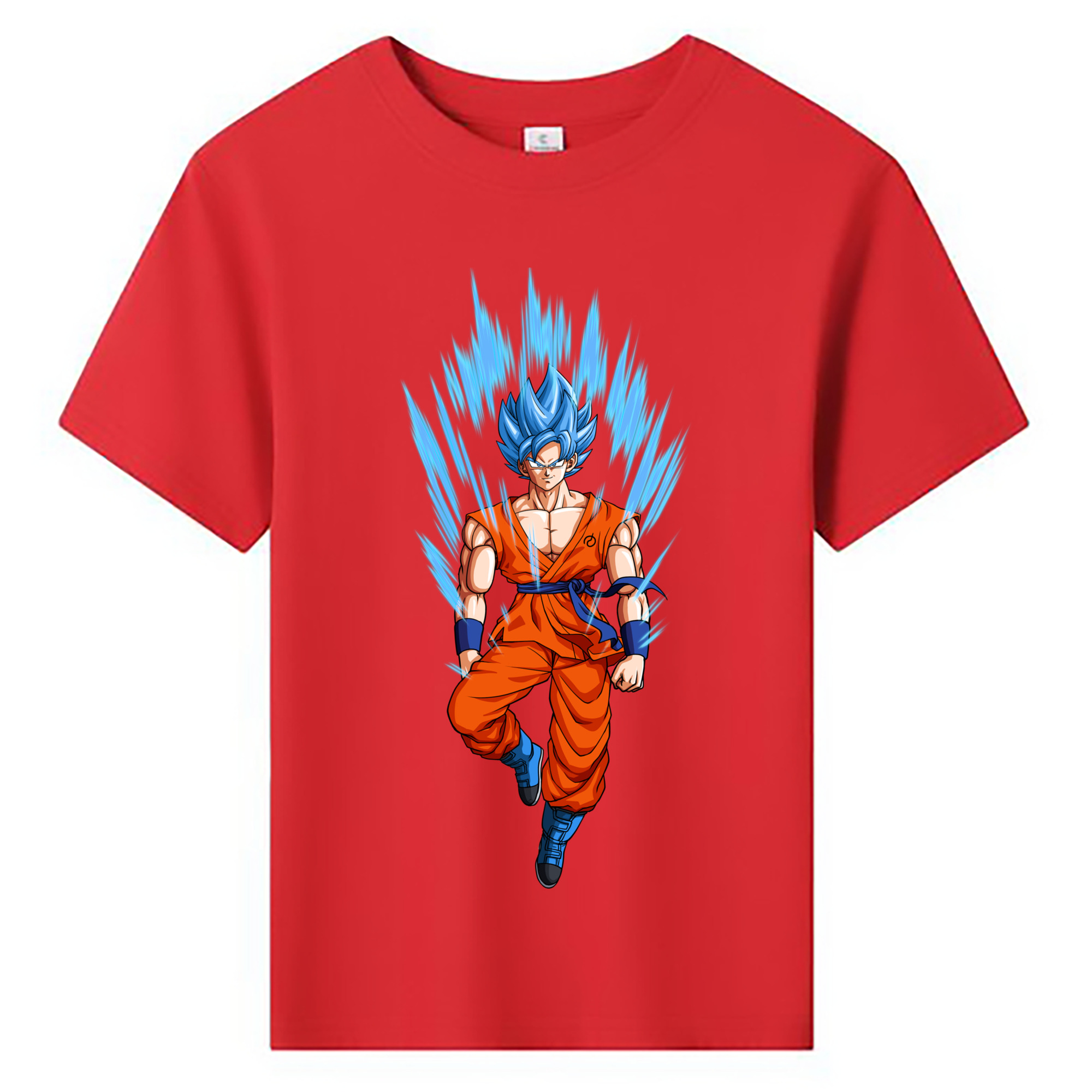 （画像用） ドラゴンボール 孫 悟飯（そんごはん）DRAGON BALL Son Gohan 綿100％キッズTシャツ（フロントプリント）