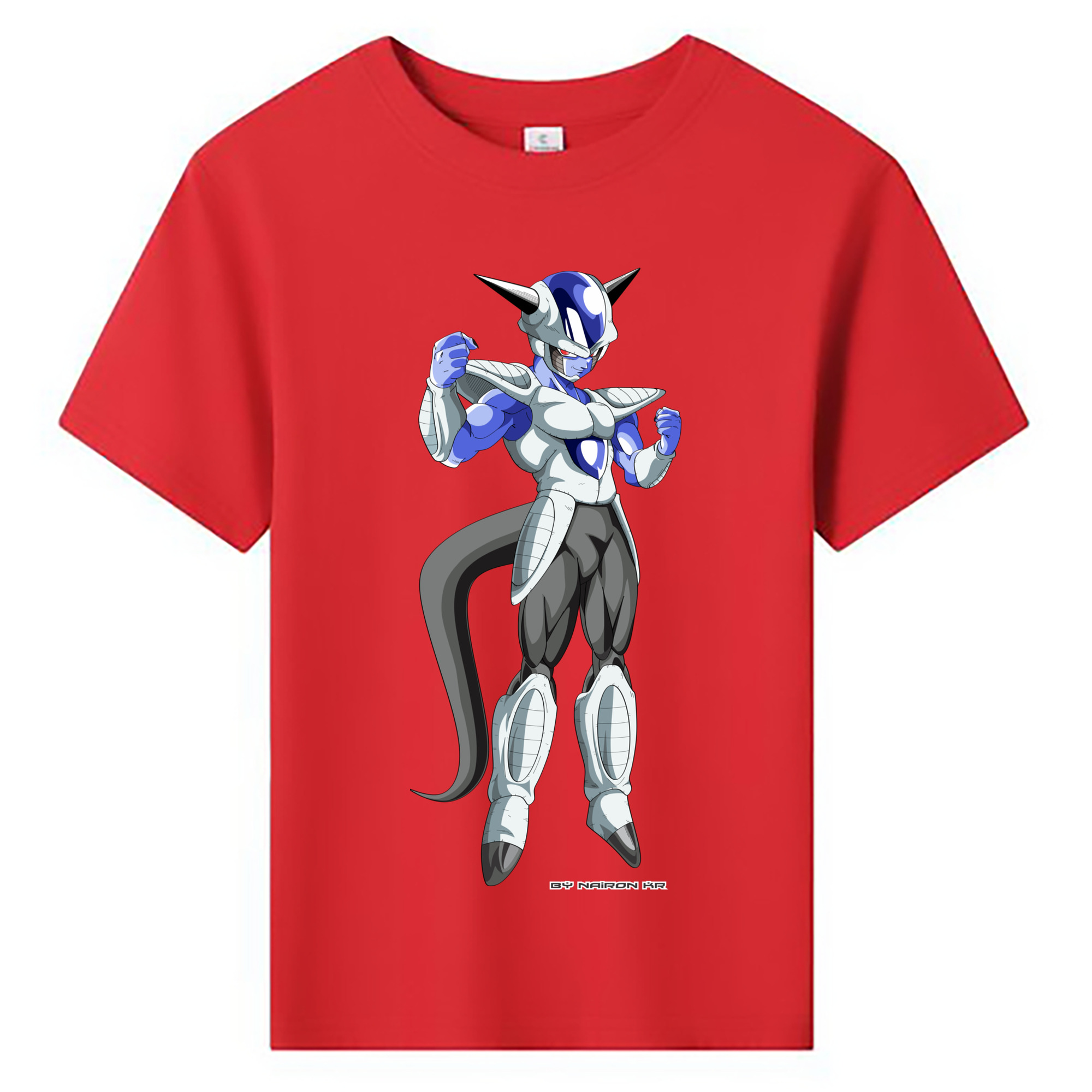 （画像用） ドラゴンボール フリーザ DRAGON BALL Frieza 綿100％キッズTシャツ（フロントプリント）