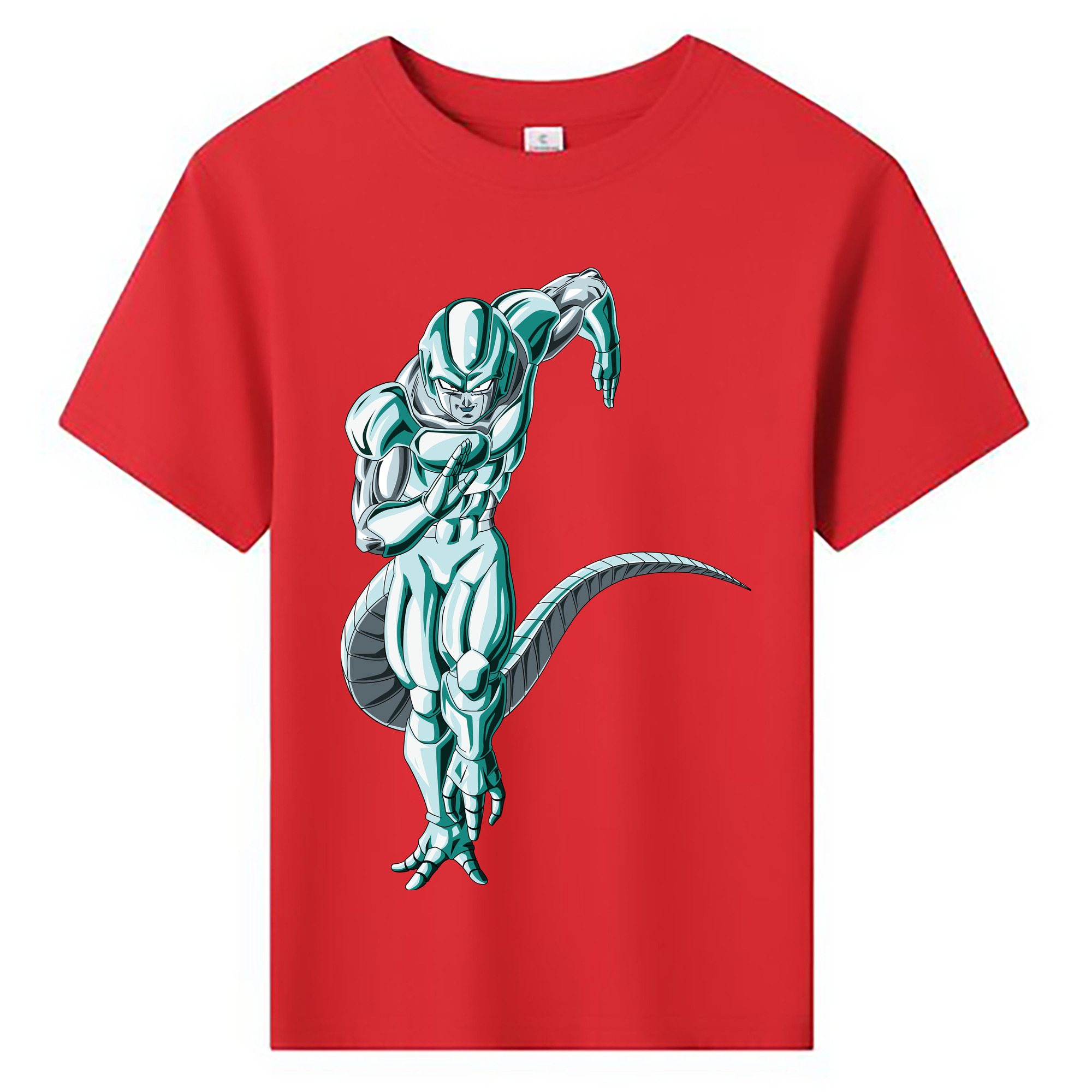（画像用） ドラゴンボール フリーザ DRAGON BALL Frieza 綿100％キッズTシャツ（フロントプリント）