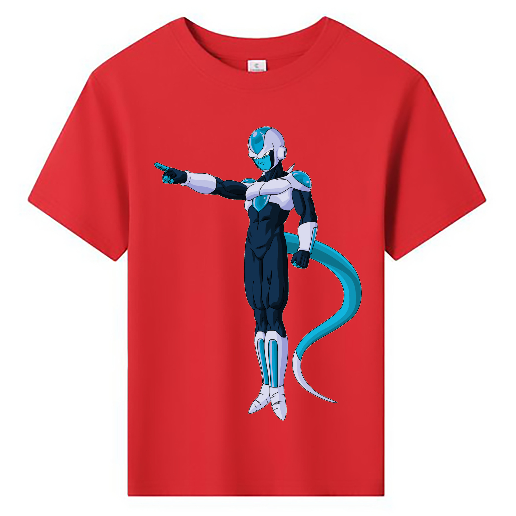 （画像用） ドラゴンボール フリーザ DRAGON BALL Frieza 綿100％キッズTシャツ（フロントプリント）