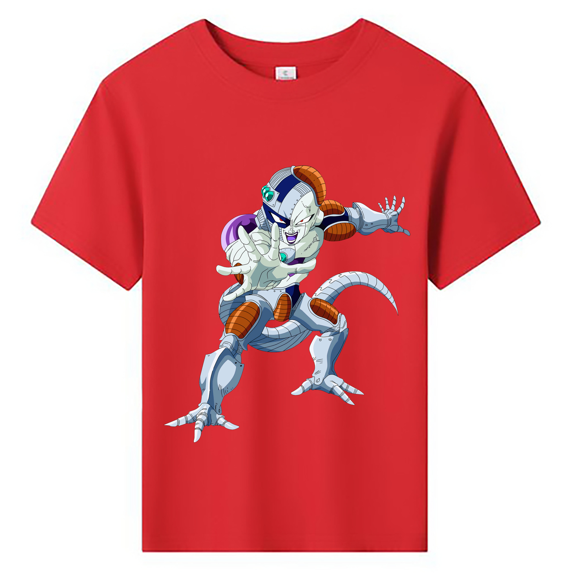 （画像用） ドラゴンボール フリーザ DRAGON BALL Frieza 綿100％キッズTシャツ（フロントプリント）
