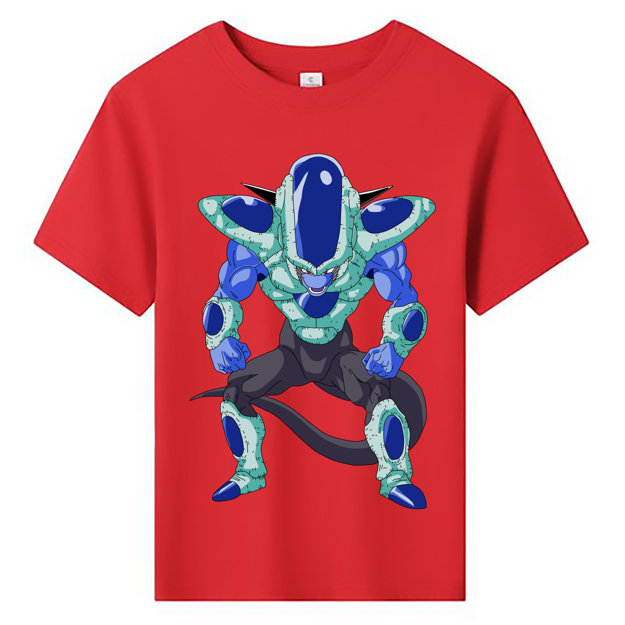 （画像用） ドラゴンボール フリーザ DRAGON BALL Frieza 綿100％キッズTシャツ（フロントプリント）