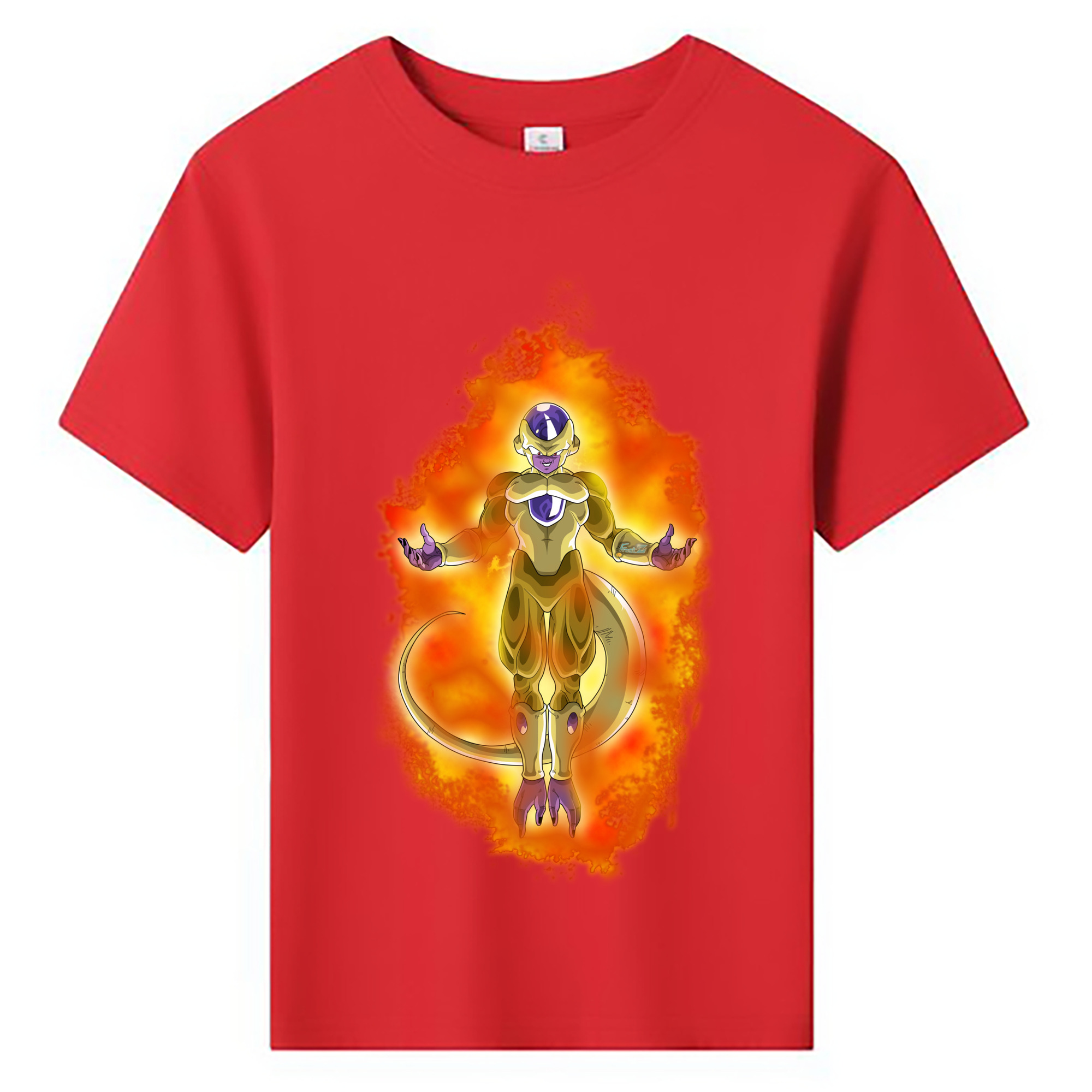 （画像用） ドラゴンボール フリーザ DRAGON BALL Frieza 綿100％キッズTシャツ（フロントプリント）