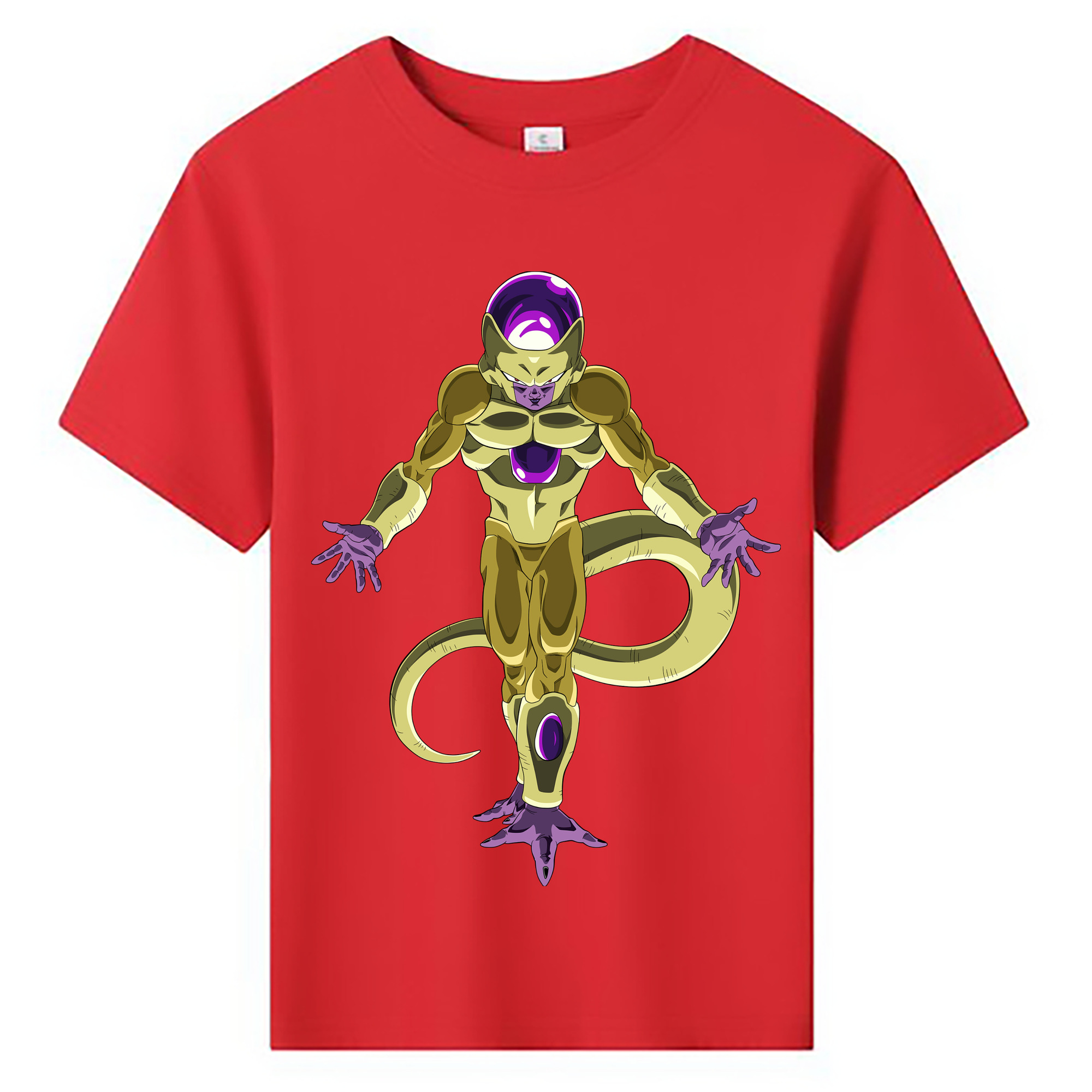 （画像用） ドラゴンボール フリーザ DRAGON BALL Frieza 綿100％キッズTシャツ（フロントプリント）