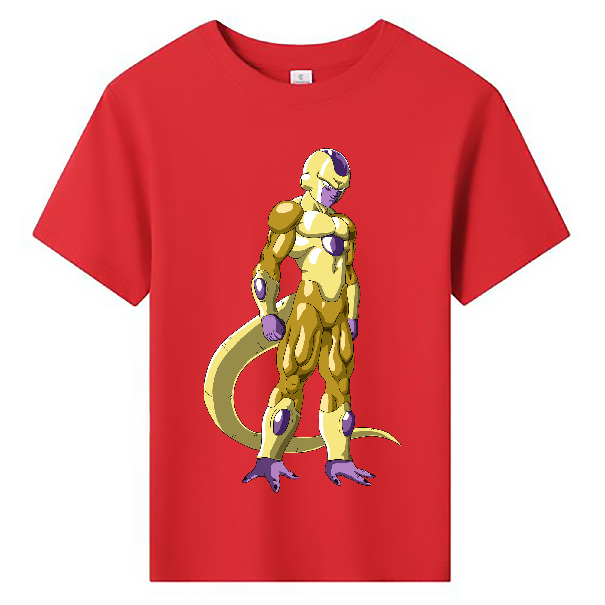 （画像用） ドラゴンボール フリーザ DRAGON BALL Frieza 綿100％キッズTシャツ（フロントプリント）