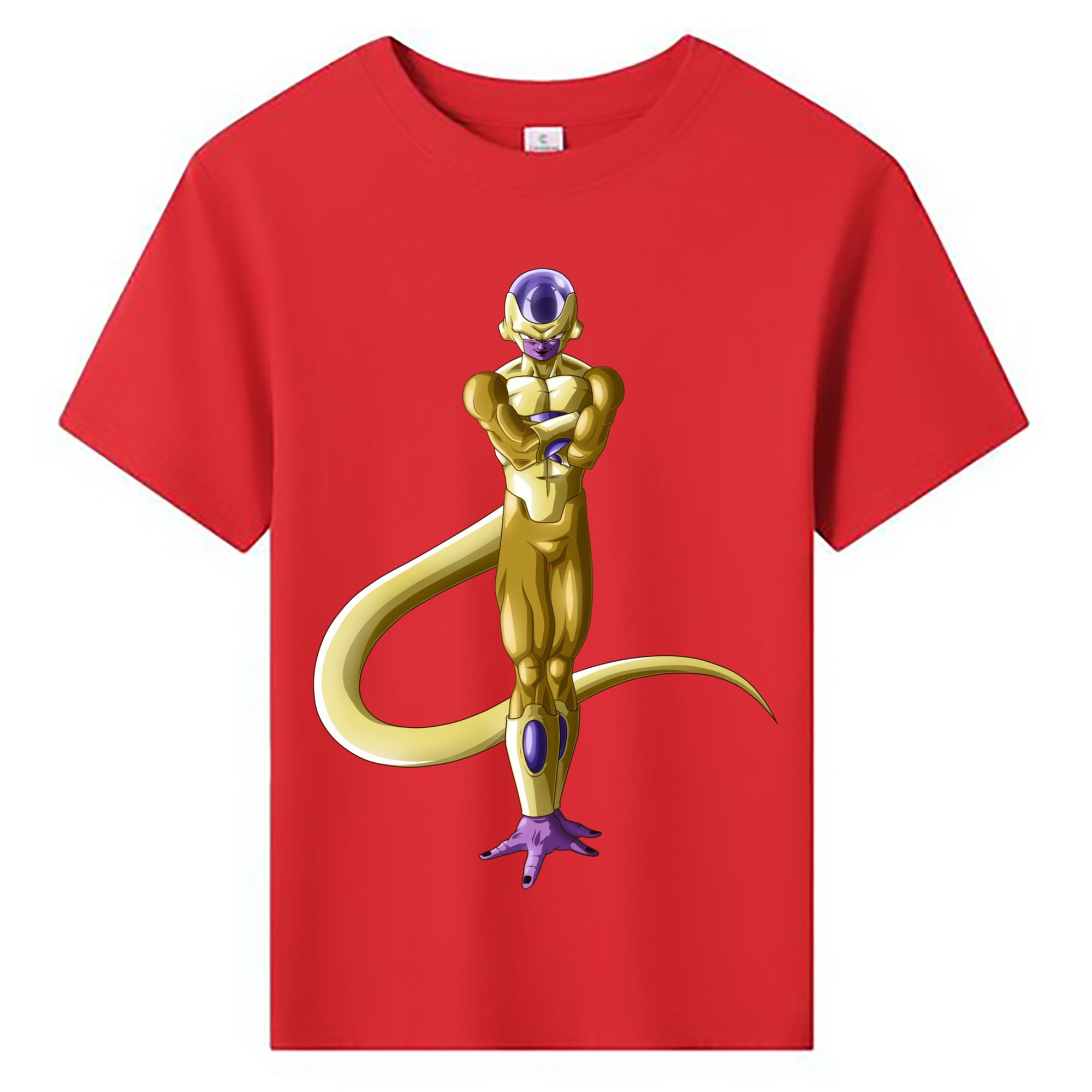 （画像用） ドラゴンボール フリーザ DRAGON BALL Frieza 綿100％キッズTシャツ（フロントプリント）