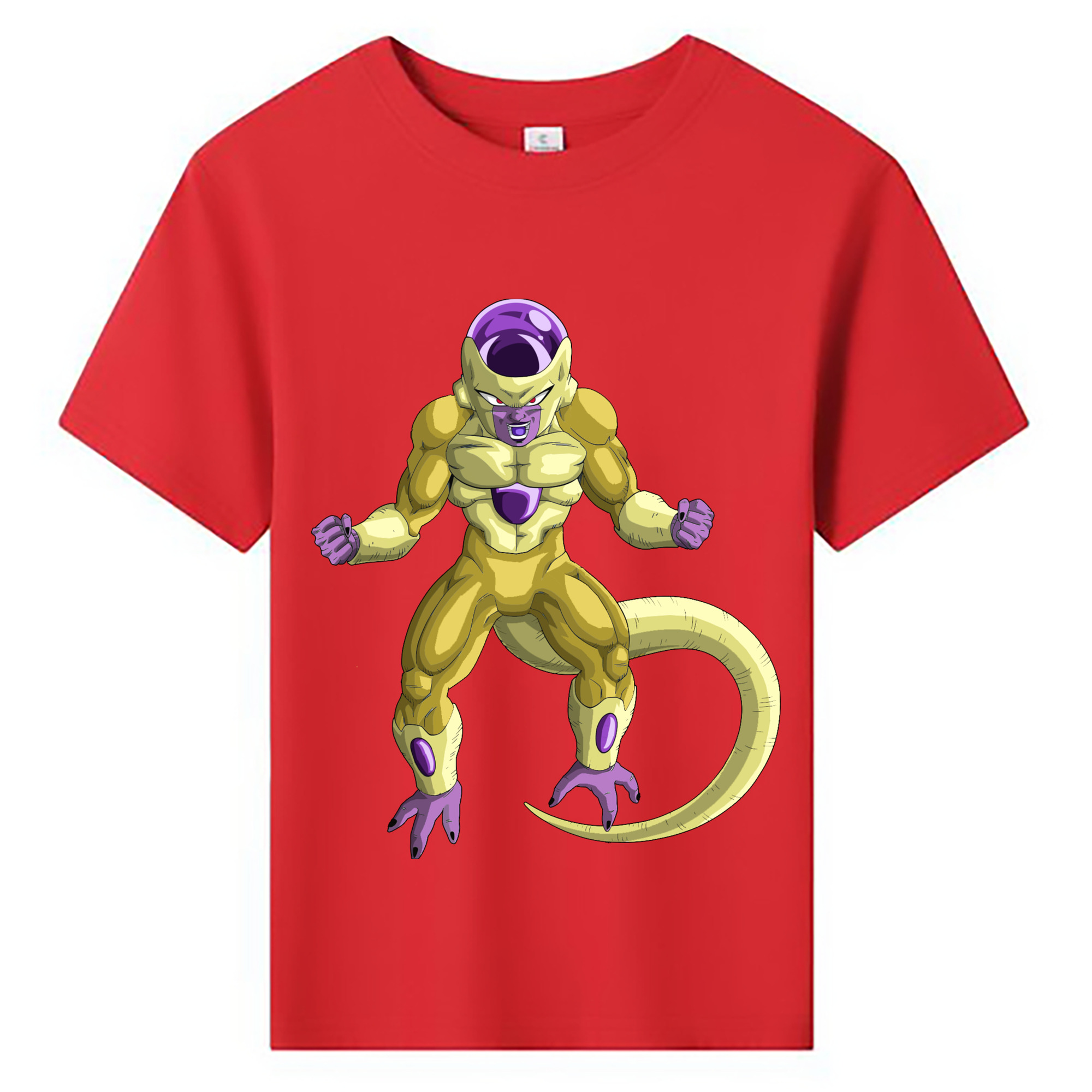 （画像用） ドラゴンボール フリーザ DRAGON BALL Frieza 綿100％キッズTシャツ（フロントプリント）