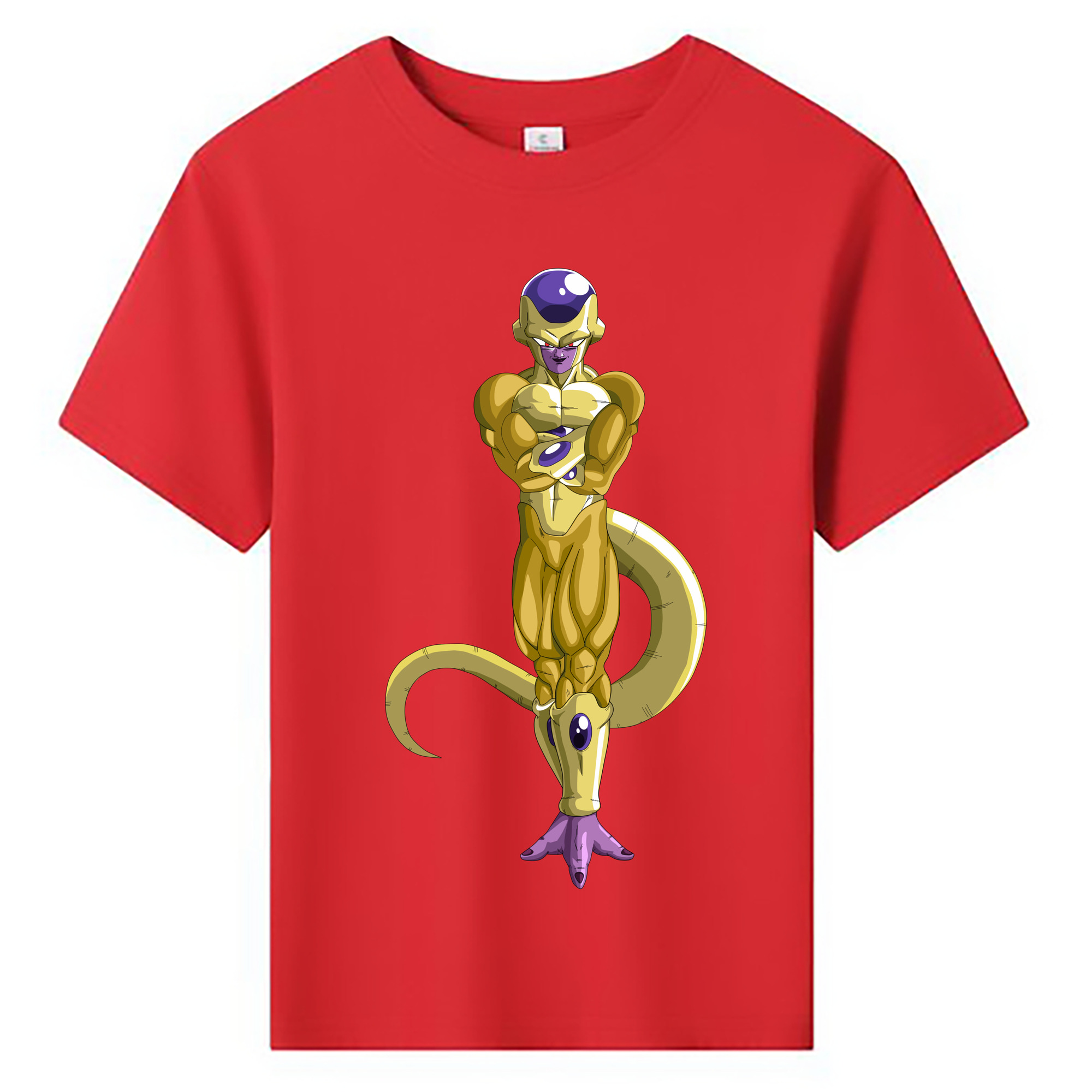 （画像用） ドラゴンボール フリーザ DRAGON BALL Frieza 綿100％キッズTシャツ（フロントプリント）