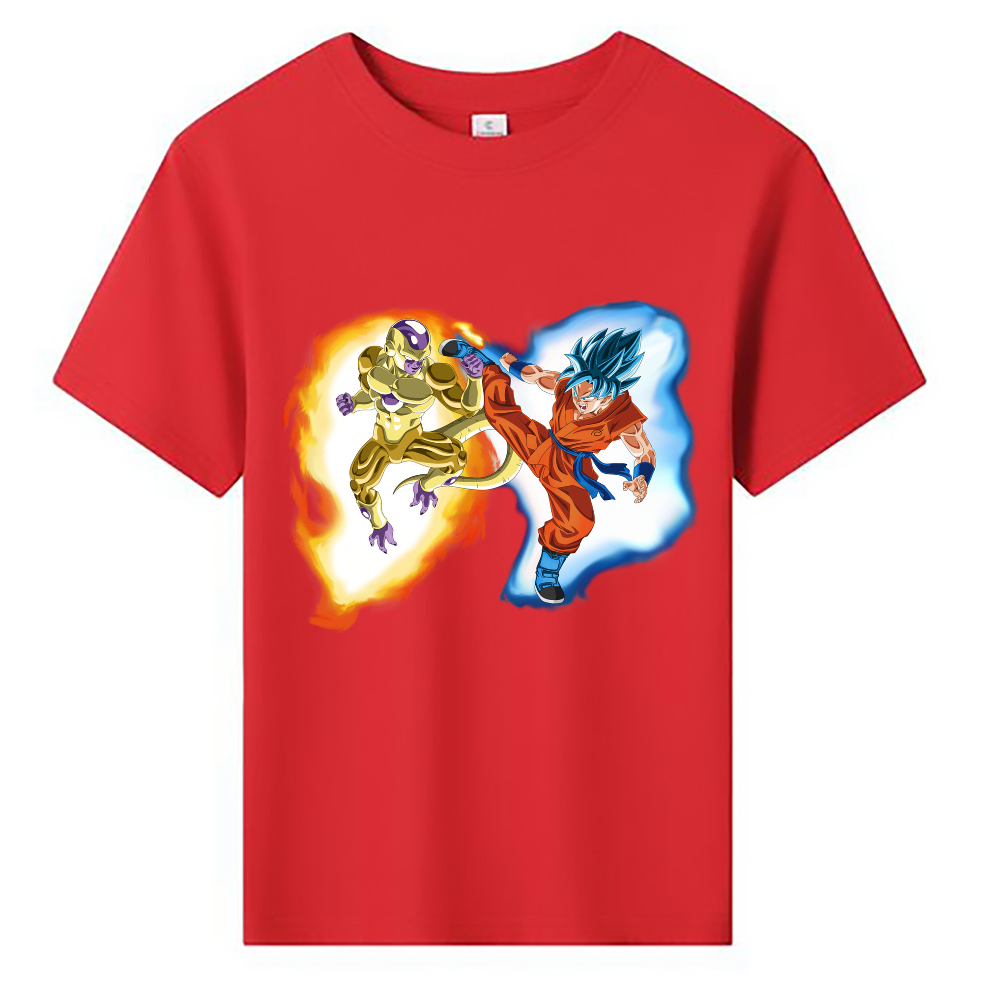 （画像用） ドラゴンボール フリーザ DRAGON BALL Frieza 綿100％キッズTシャツ（フロントプリント）