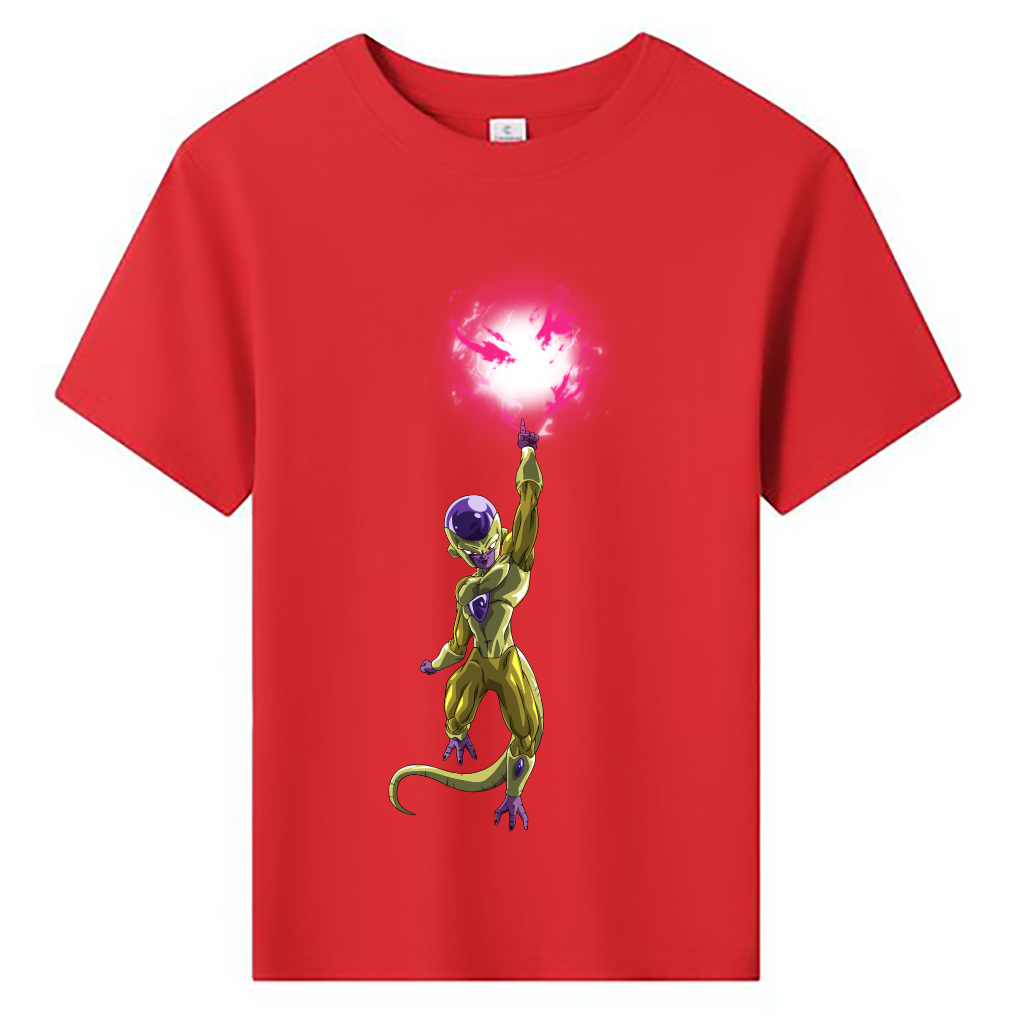 （画像用） ドラゴンボール フリーザ DRAGON BALL Frieza 綿100％キッズTシャツ（フロントプリント）