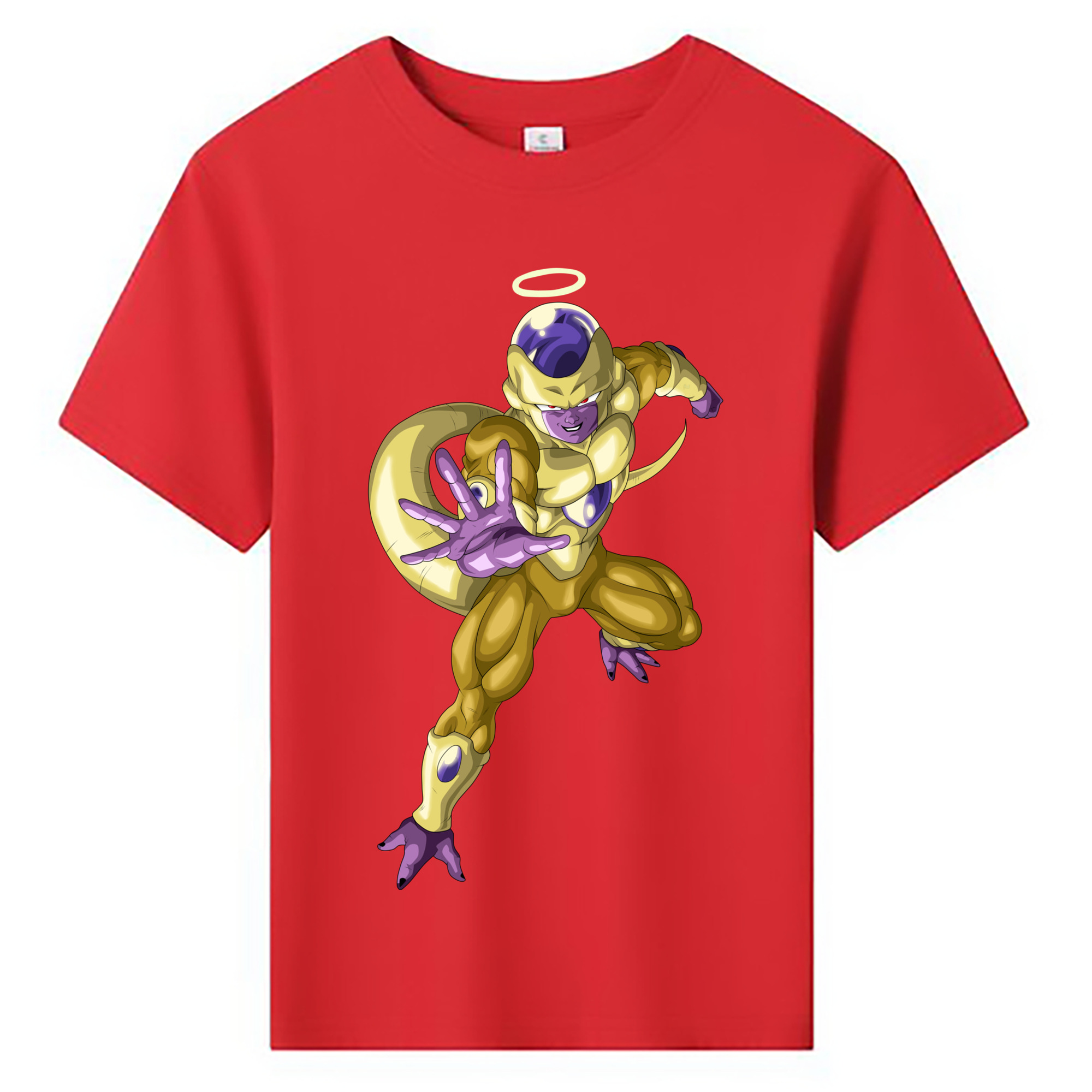 （画像用） ドラゴンボール フリーザ DRAGON BALL Frieza 綿100％キッズTシャツ（フロントプリント）