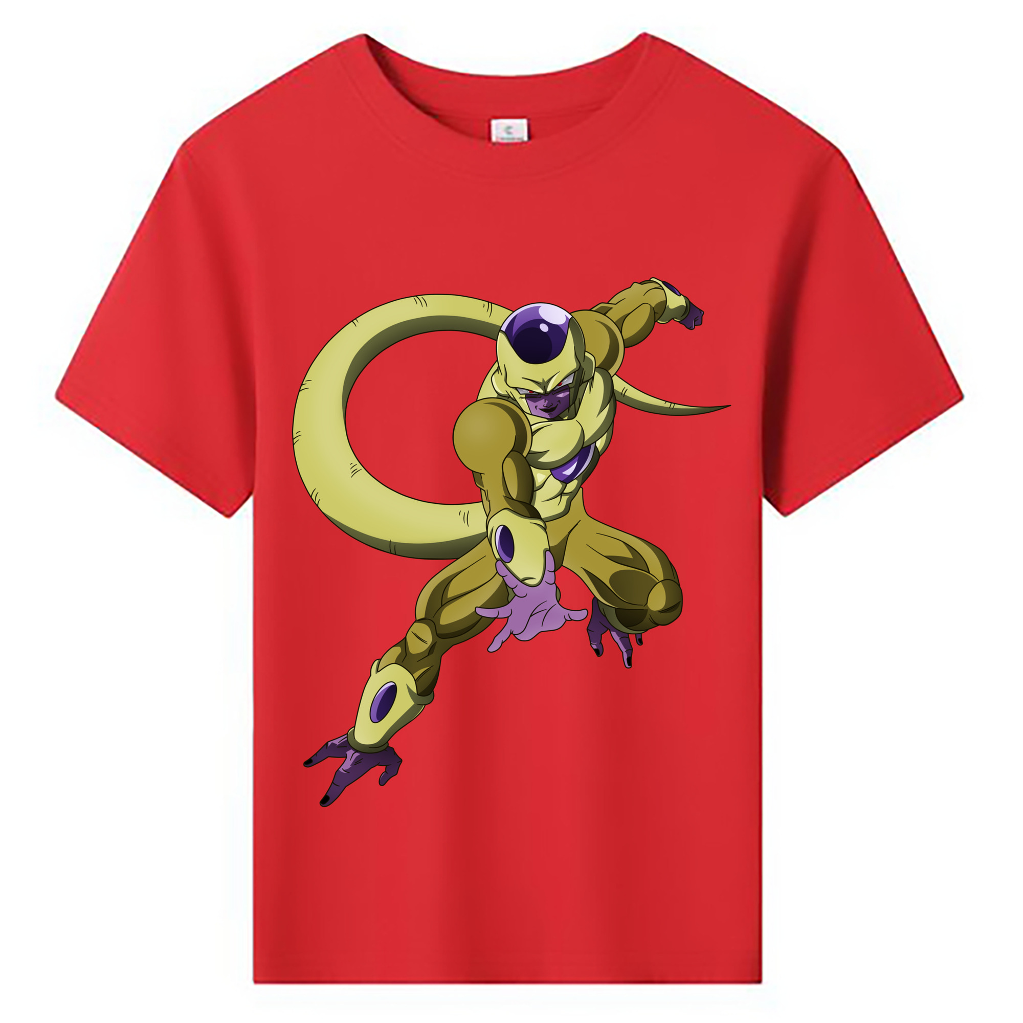 （画像用） ドラゴンボール フリーザ DRAGON BALL Frieza 綿100％キッズTシャツ（フロントプリント）