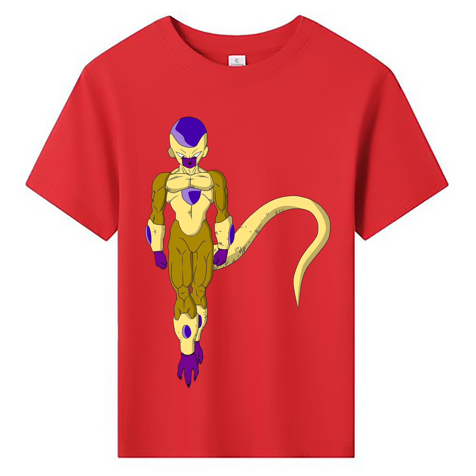 （画像用） ドラゴンボール フリーザ DRAGON BALL Frieza 綿100％キッズTシャツ（フロントプリント）