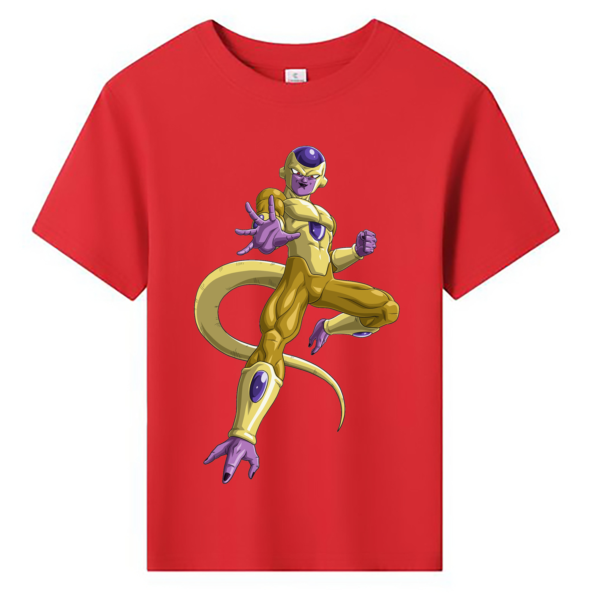 （画像用） ドラゴンボール フリーザ DRAGON BALL Frieza 綿100％キッズTシャツ（フロントプリント）
