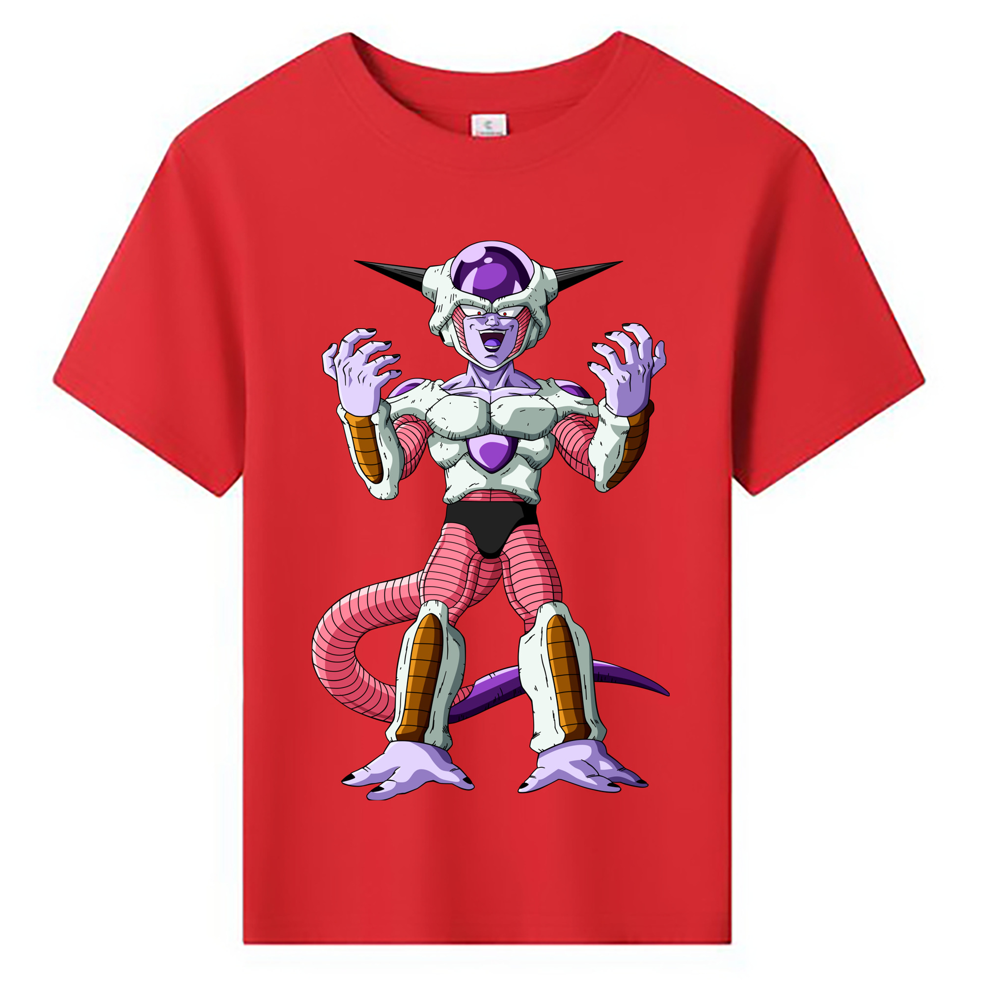 （画像用） ドラゴンボール フリーザ DRAGON BALL Frieza 綿100％キッズTシャツ（フロントプリント）