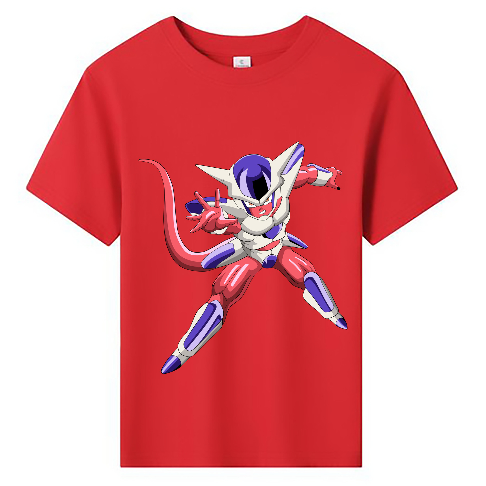 （画像用） ドラゴンボール フリーザ DRAGON BALL Frieza 綿100％キッズTシャツ（フロントプリント）