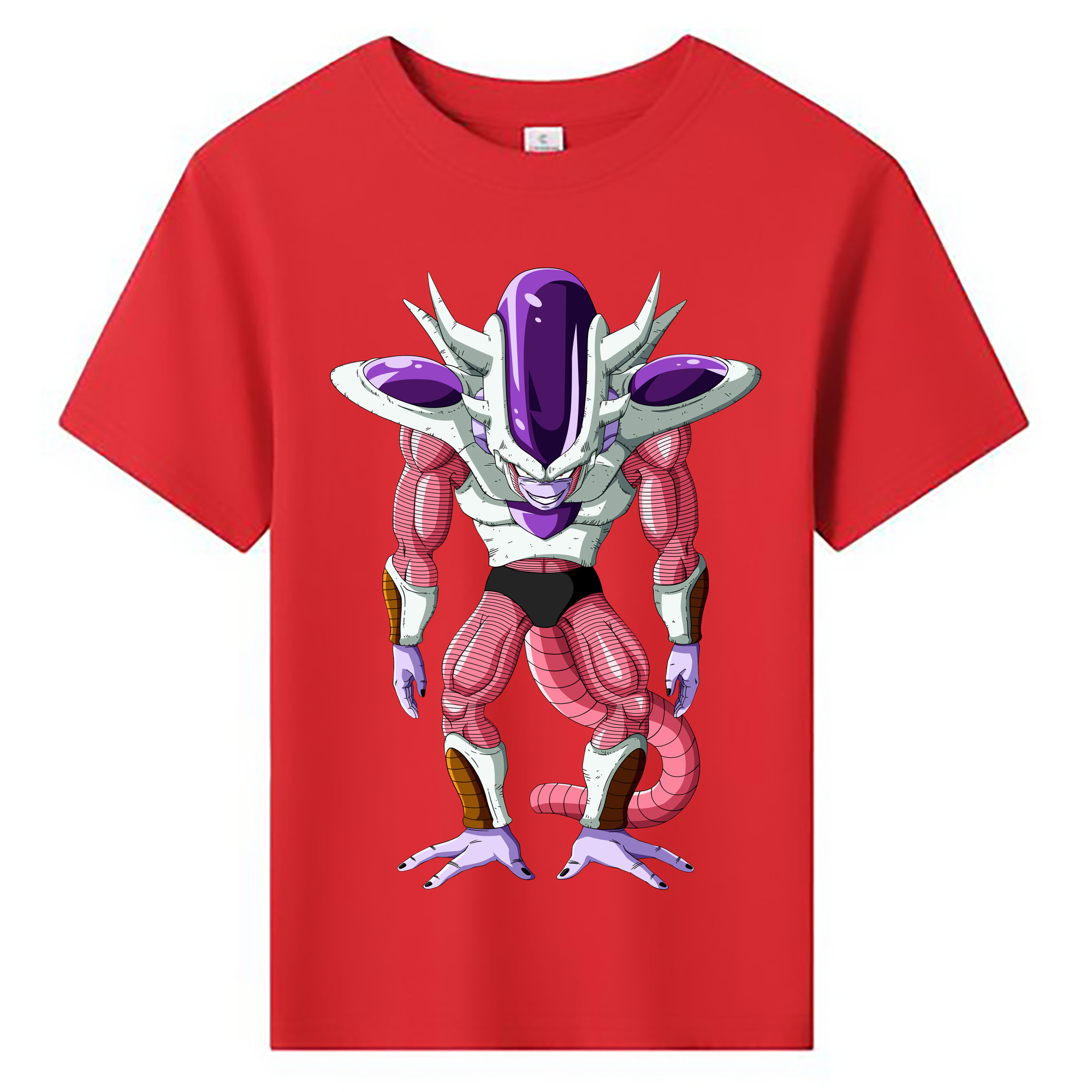 （画像用） ドラゴンボール フリーザ DRAGON BALL Frieza 綿100％キッズTシャツ（フロントプリント）