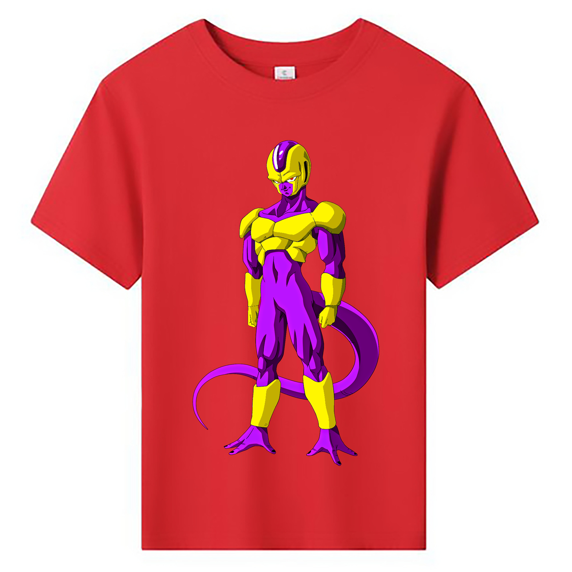 （画像用） ドラゴンボール フリーザ DRAGON BALL Frieza 綿100％キッズTシャツ（フロントプリント）