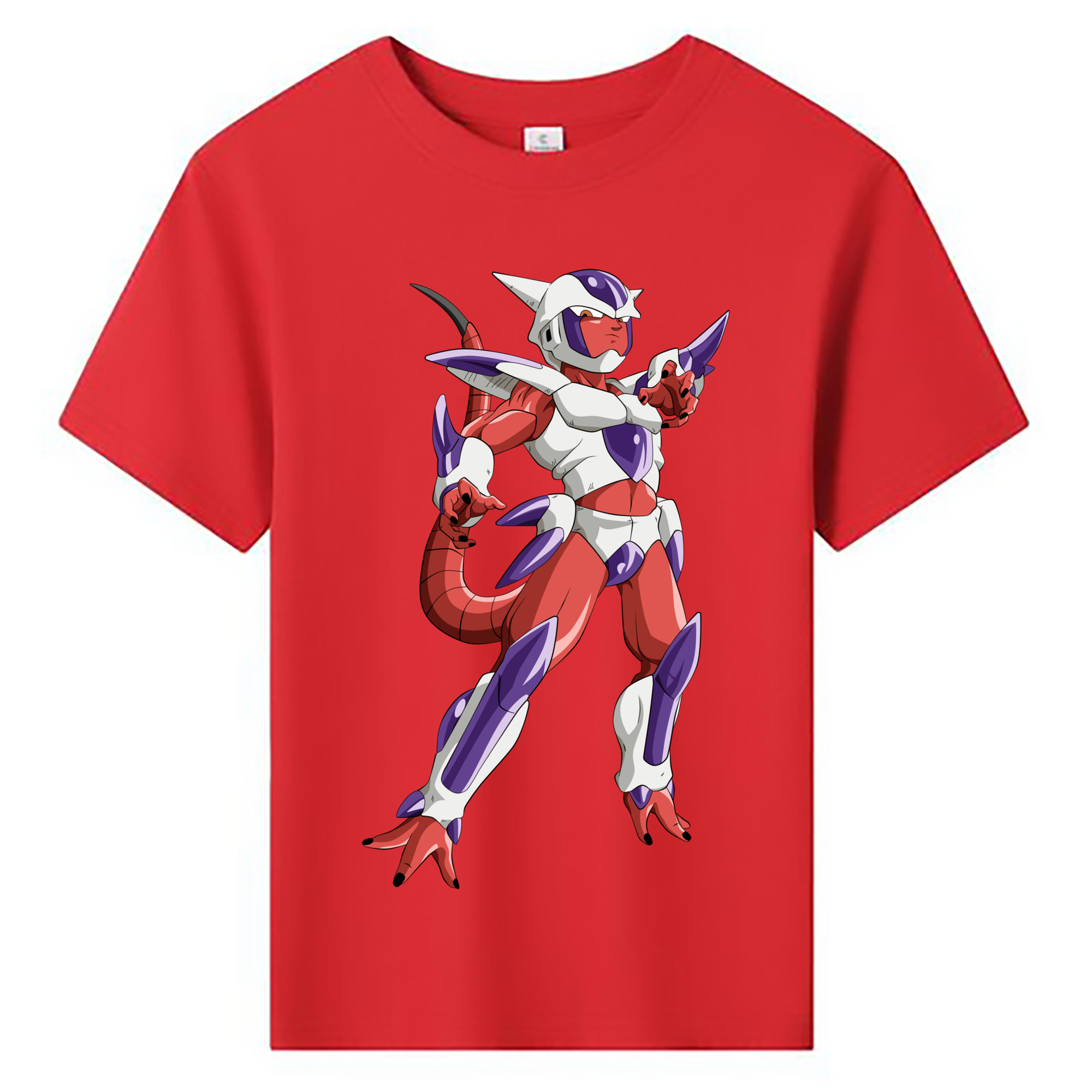 （画像用） ドラゴンボール フリーザ DRAGON BALL Frieza 綿100％キッズTシャツ（フロントプリント）