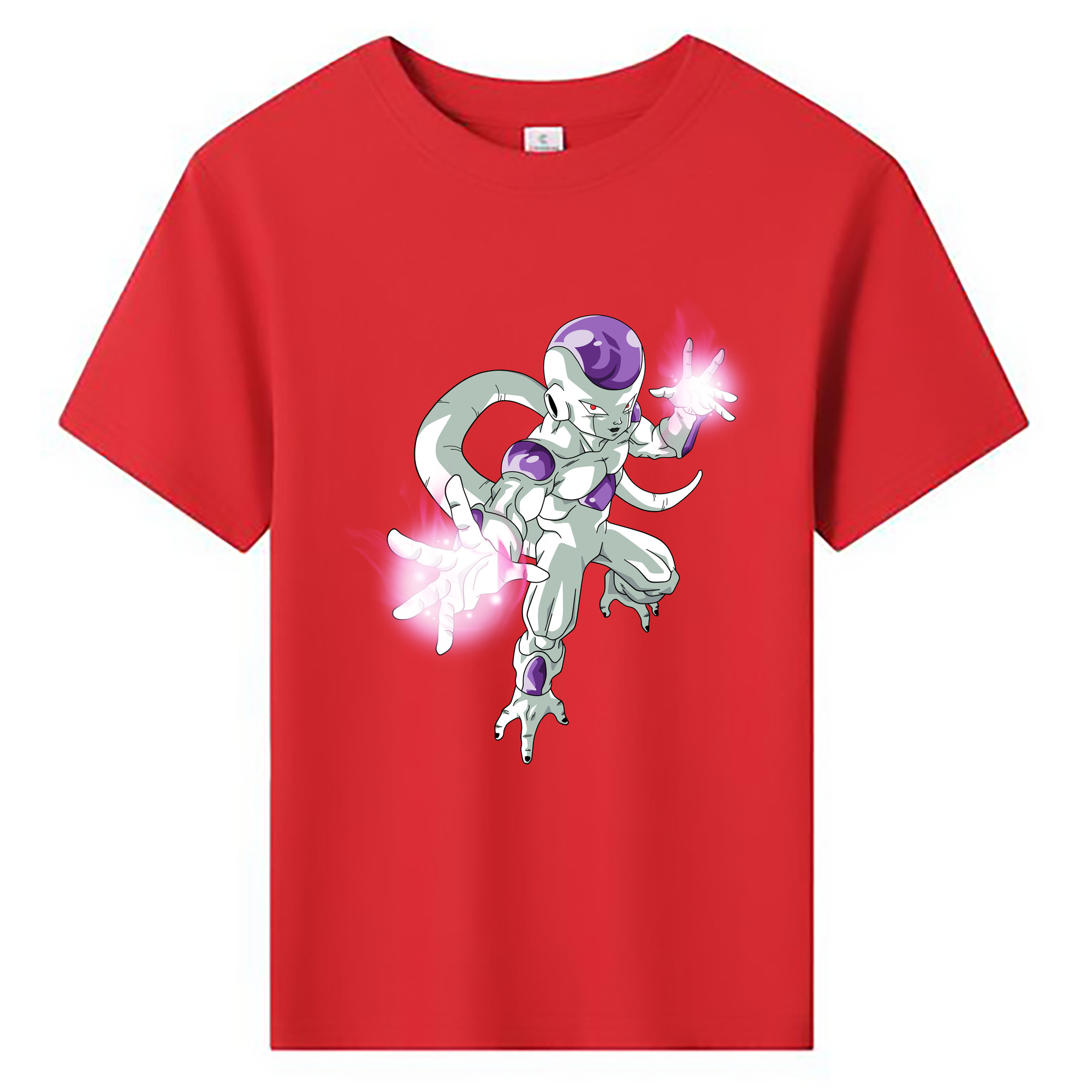 （画像用） ドラゴンボール フリーザ DRAGON BALL Frieza 綿100％キッズTシャツ（フロントプリント）