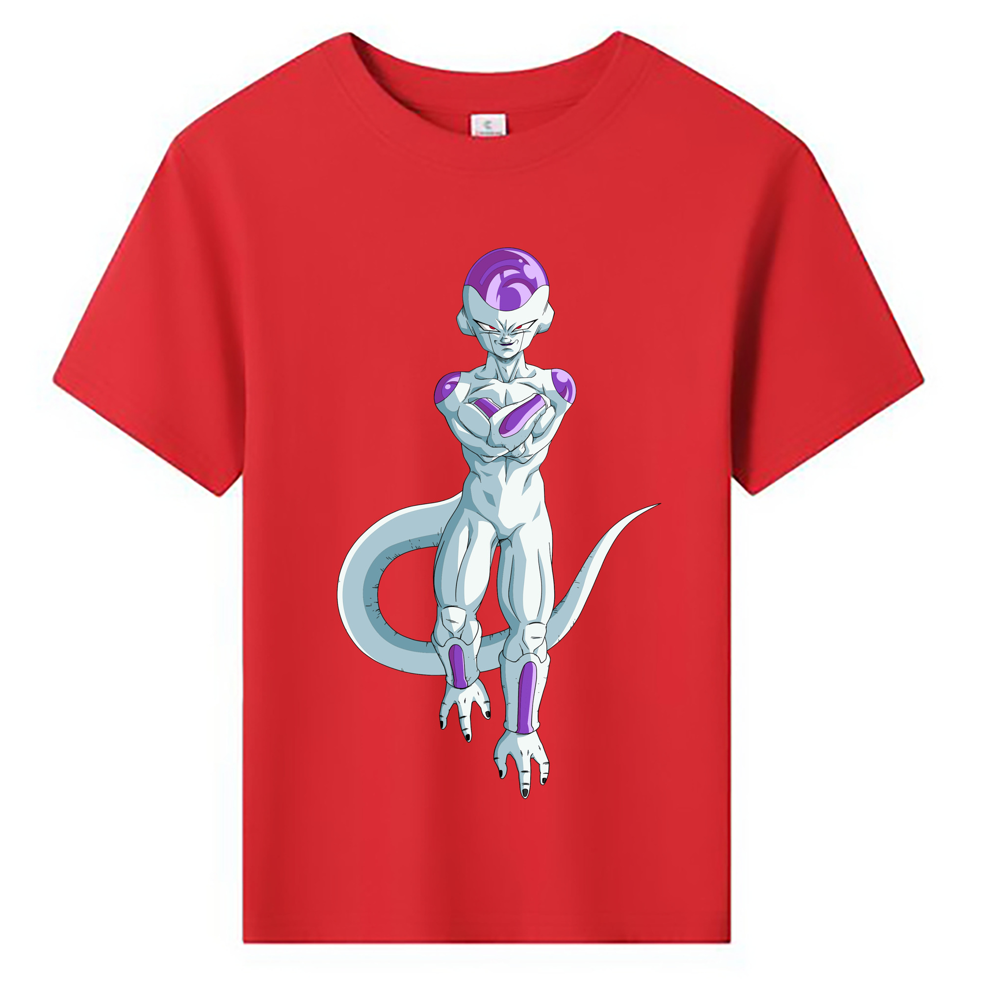 （画像用） ドラゴンボール フリーザ DRAGON BALL Frieza 綿100％キッズTシャツ（フロントプリント）