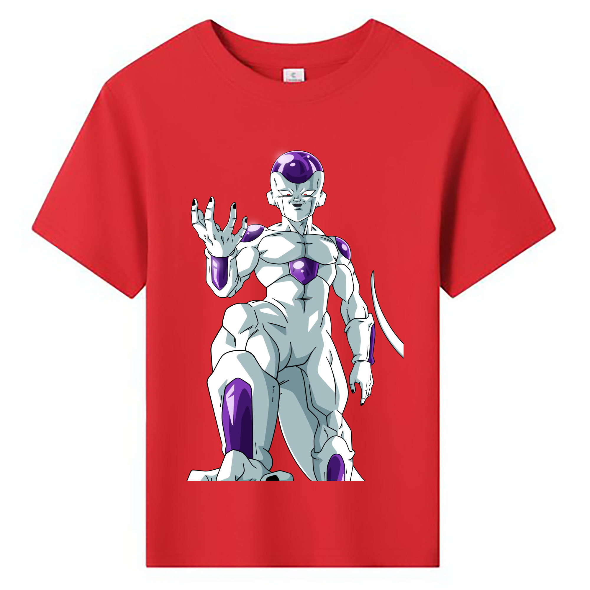 （画像用） ドラゴンボール フリーザ DRAGON BALL Frieza 綿100％キッズTシャツ（フロントプリント）