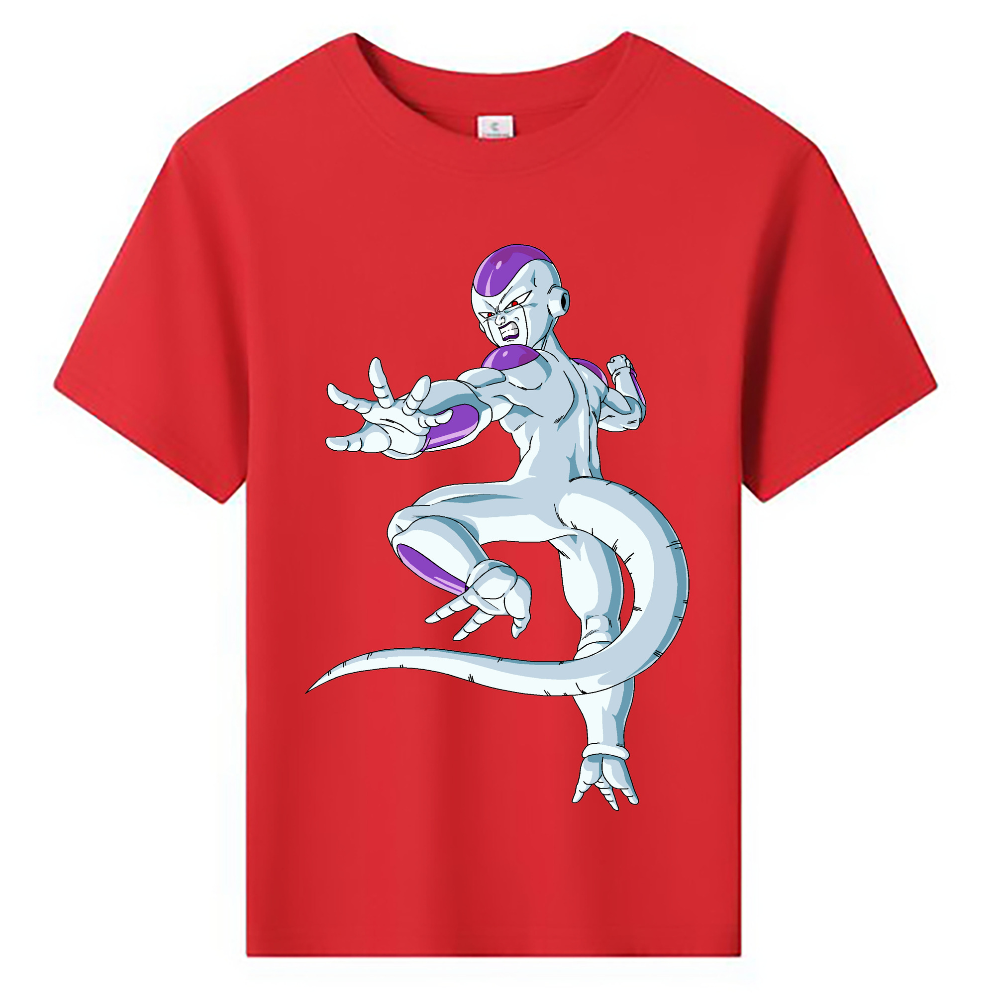 （画像用） ドラゴンボール フリーザ DRAGON BALL Frieza 綿100％キッズTシャツ（フロントプリント）
