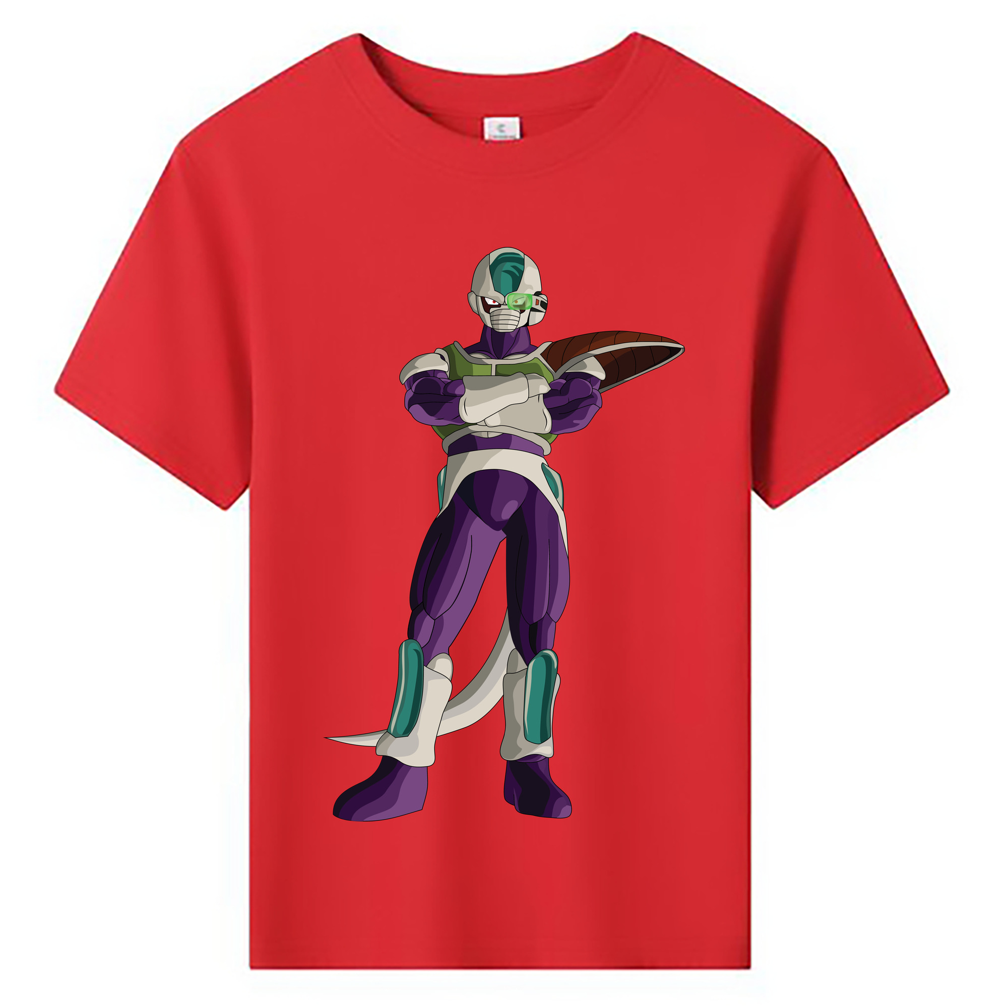 （画像用） ドラゴンボール フリーザ DRAGON BALL Frieza 綿100％キッズTシャツ（フロントプリント）