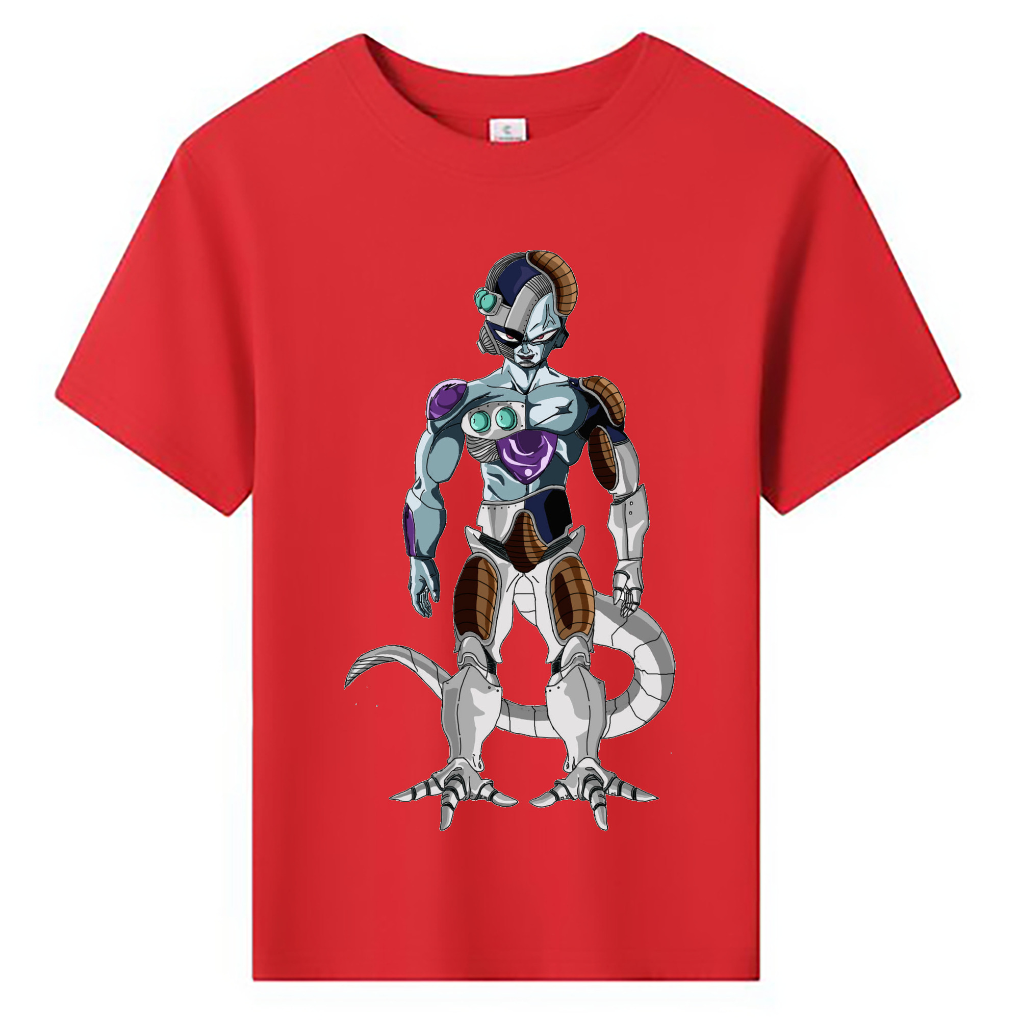 （画像用） ドラゴンボール クウラ DRAGON BALL Cooler Coora 綿100％キッズTシャツ（フロントプリント）