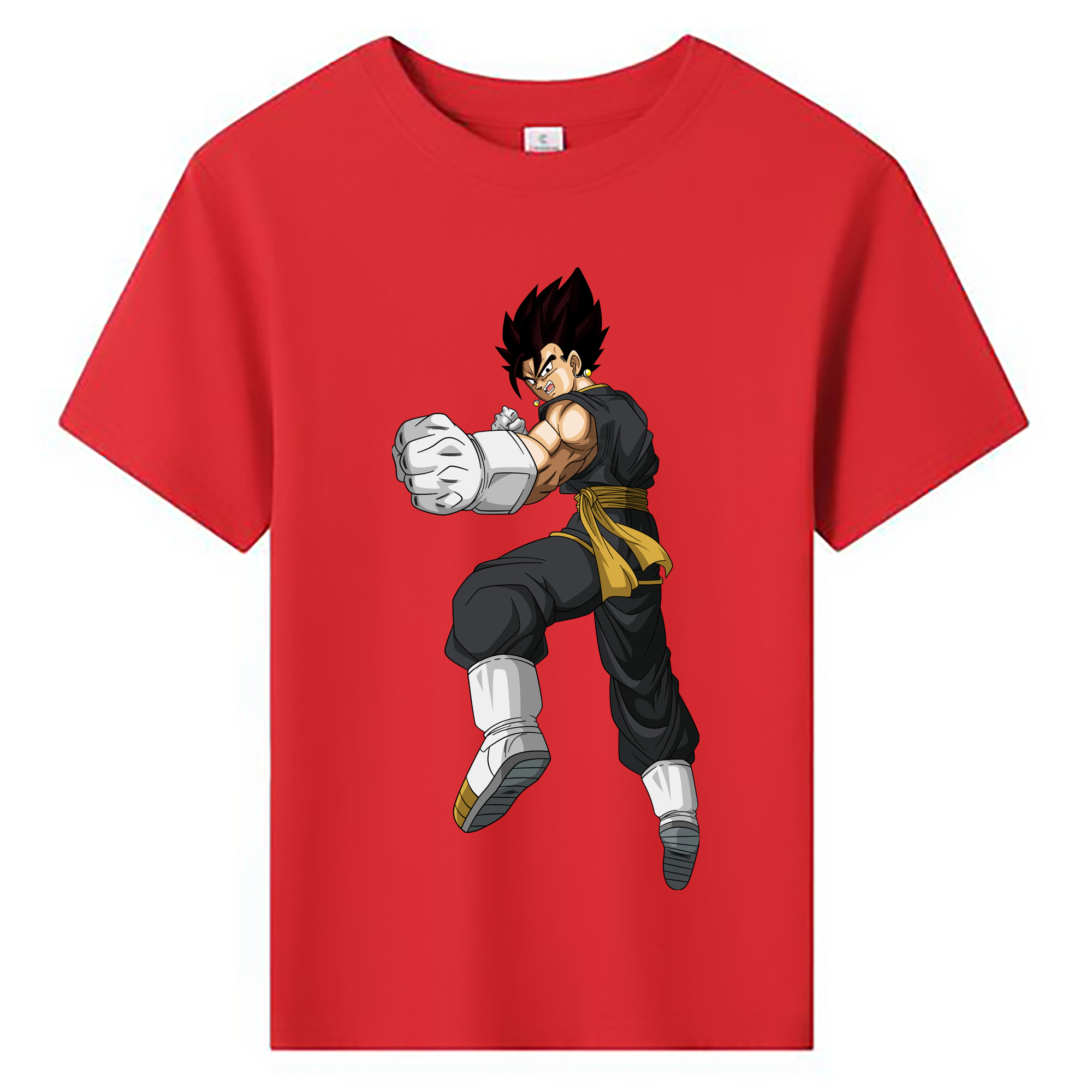 （画像用） ドラゴンボール ベジット DRAGON BALL Vegetto 綿100％キッズTシャツ（フロントプリント）