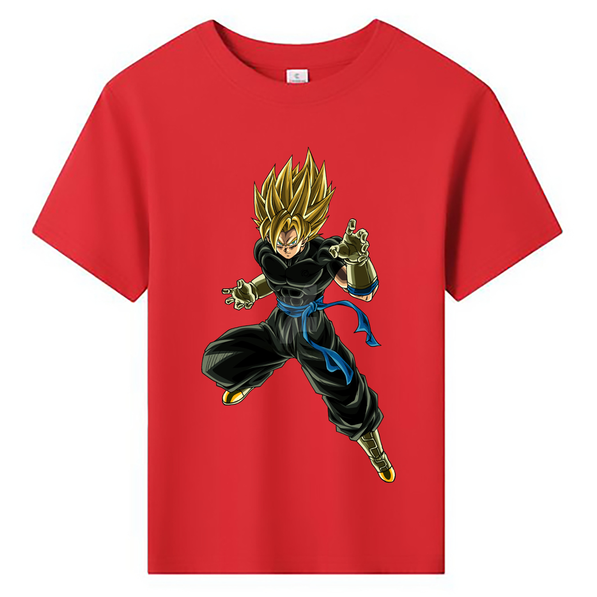 （画像用） ドラゴンボール ベジット DRAGON BALL Vegetto 綿100％キッズTシャツ（フロントプリント）