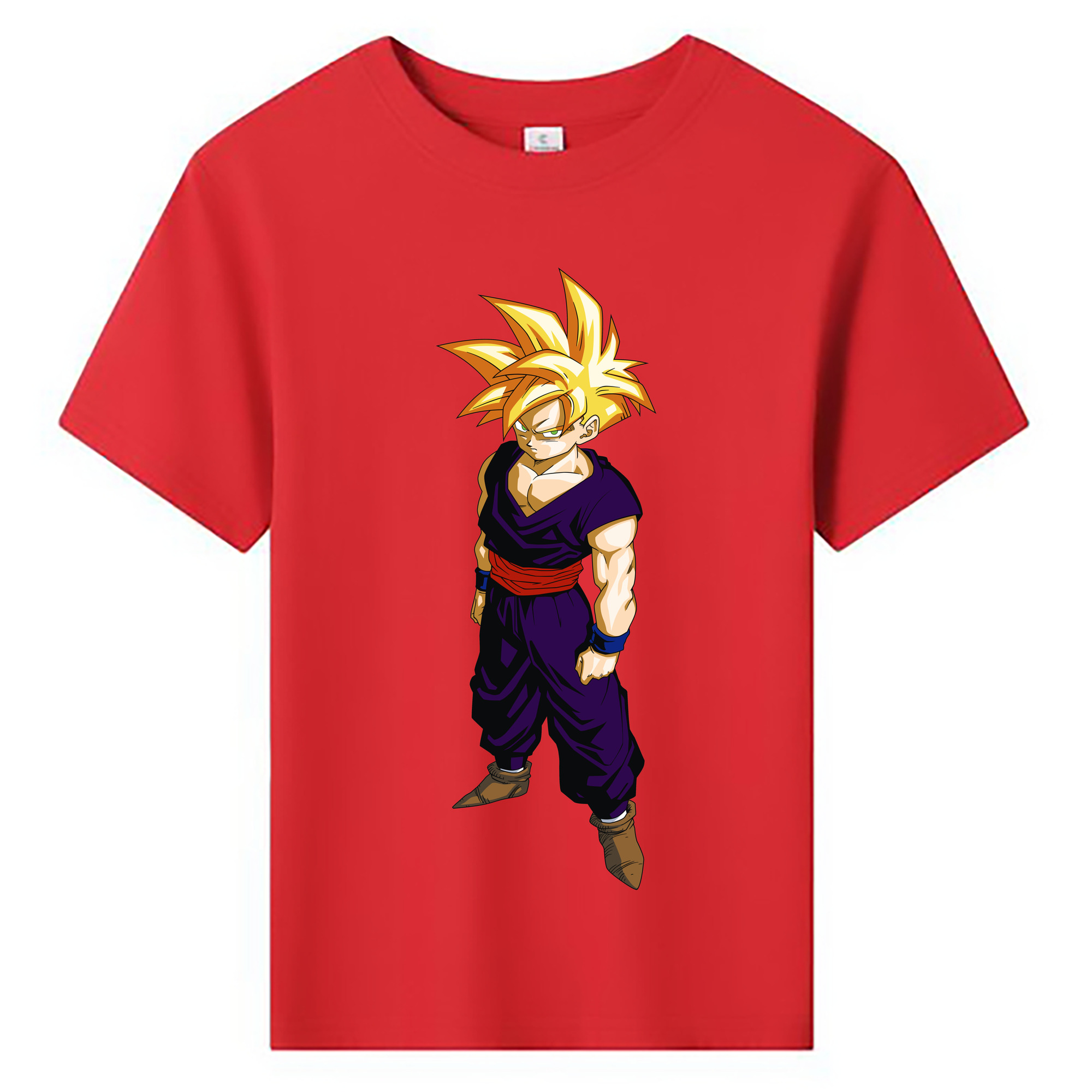 （画像用） ドラゴンボール ベジット DRAGON BALL Vegetto 綿100％キッズTシャツ（フロントプリント）