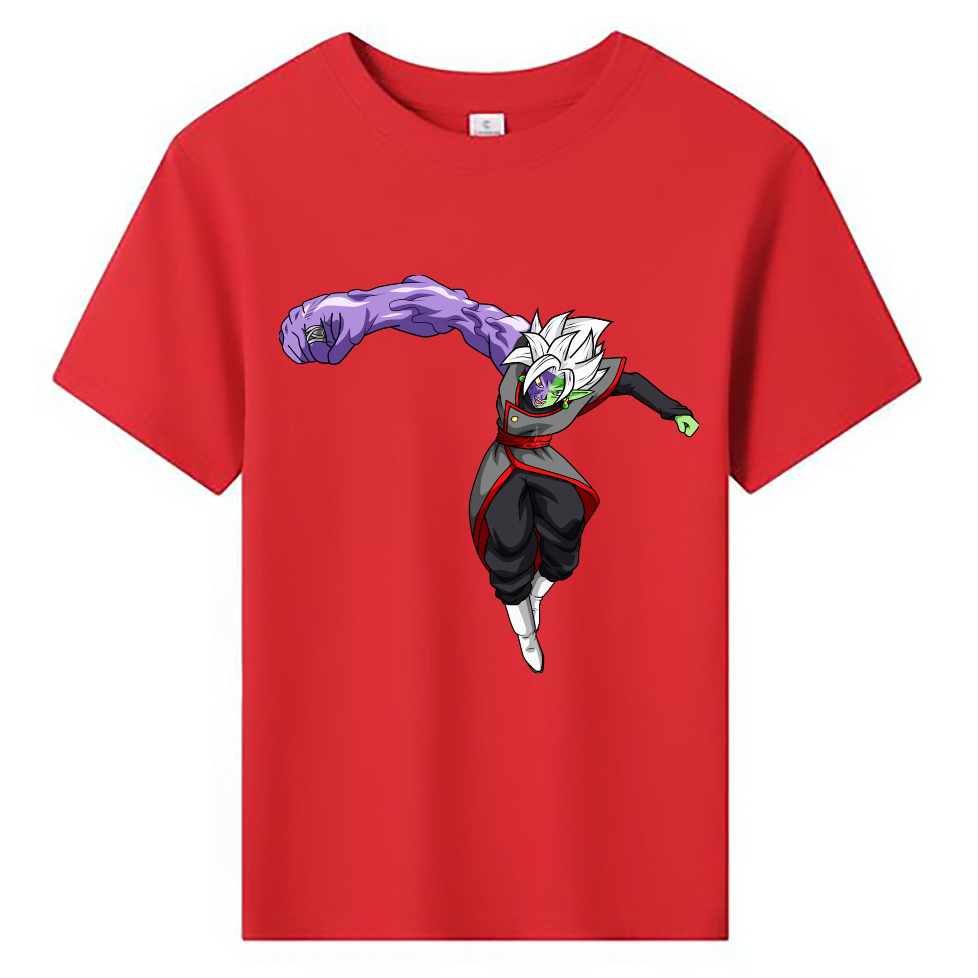 （画像用） ドラゴンボール ベジット DRAGON BALL Vegetto 綿100％キッズTシャツ（フロントプリント）