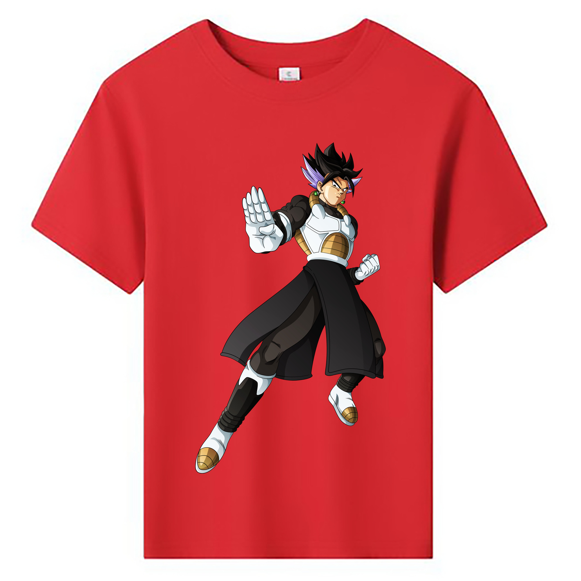 （画像用） ドラゴンボール ベジット DRAGON BALL Vegetto 綿100％キッズTシャツ（フロントプリント）