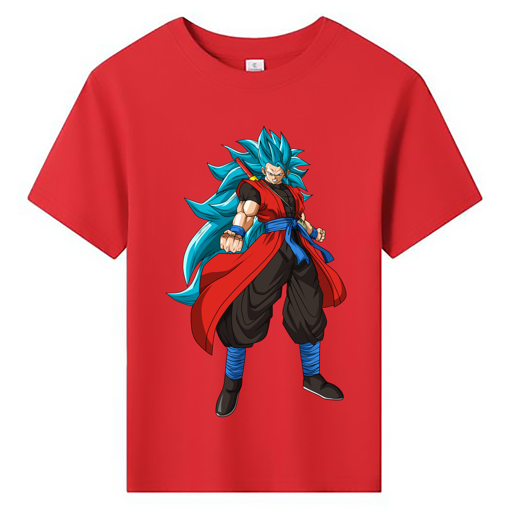 （画像用） ドラゴンボール ベジット DRAGON BALL Vegetto 綿100％キッズTシャツ（フロントプリント）