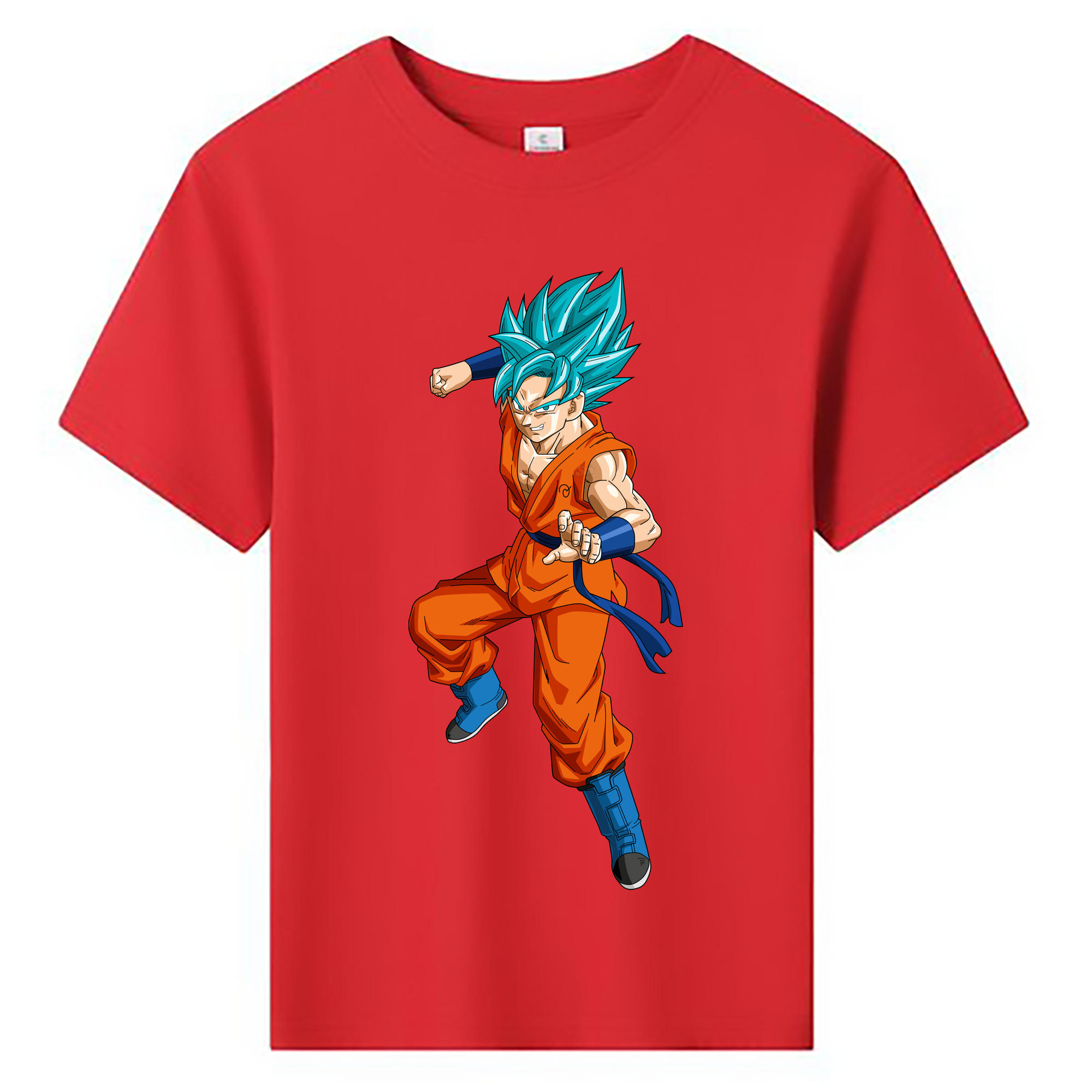 （画像用） ドラゴンボール ベジット DRAGON BALL Vegetto 綿100％キッズTシャツ（フロントプリント）