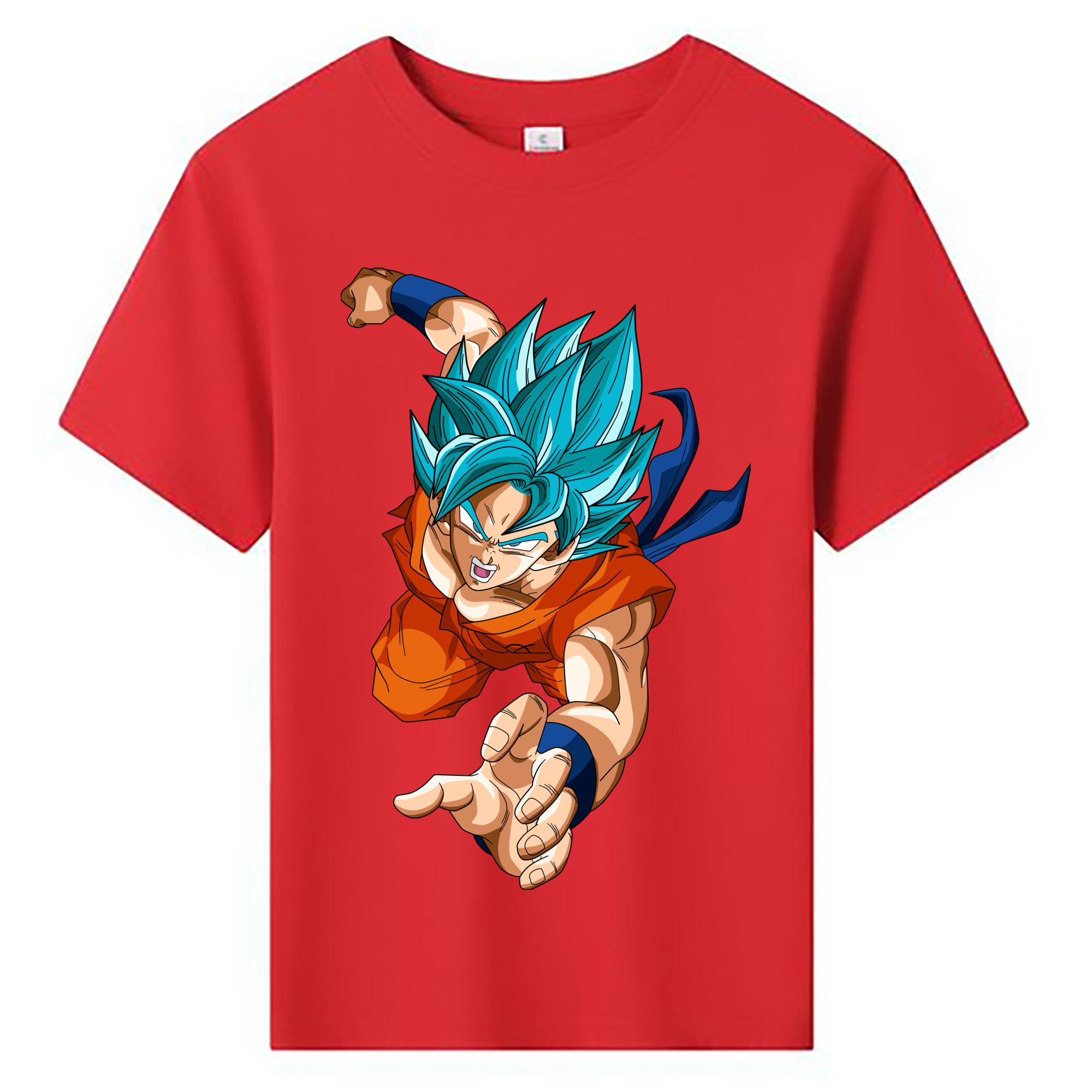 （画像用） ドラゴンボール ベジット DRAGON BALL Vegetto 綿100％キッズTシャツ（フロントプリント）