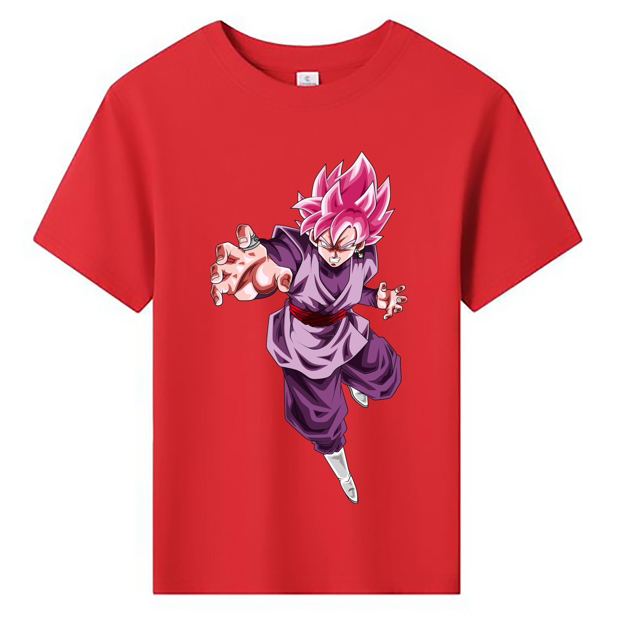 （画像用） ドラゴンボール ベジット DRAGON BALL Vegetto 綿100％キッズTシャツ（フロントプリント）