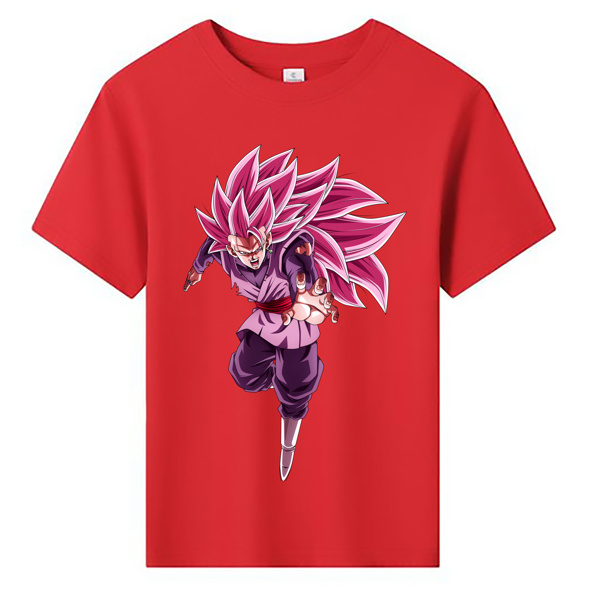 （画像用） ドラゴンボール ベジット DRAGON BALL Vegetto 綿100％キッズTシャツ（フロントプリント）
