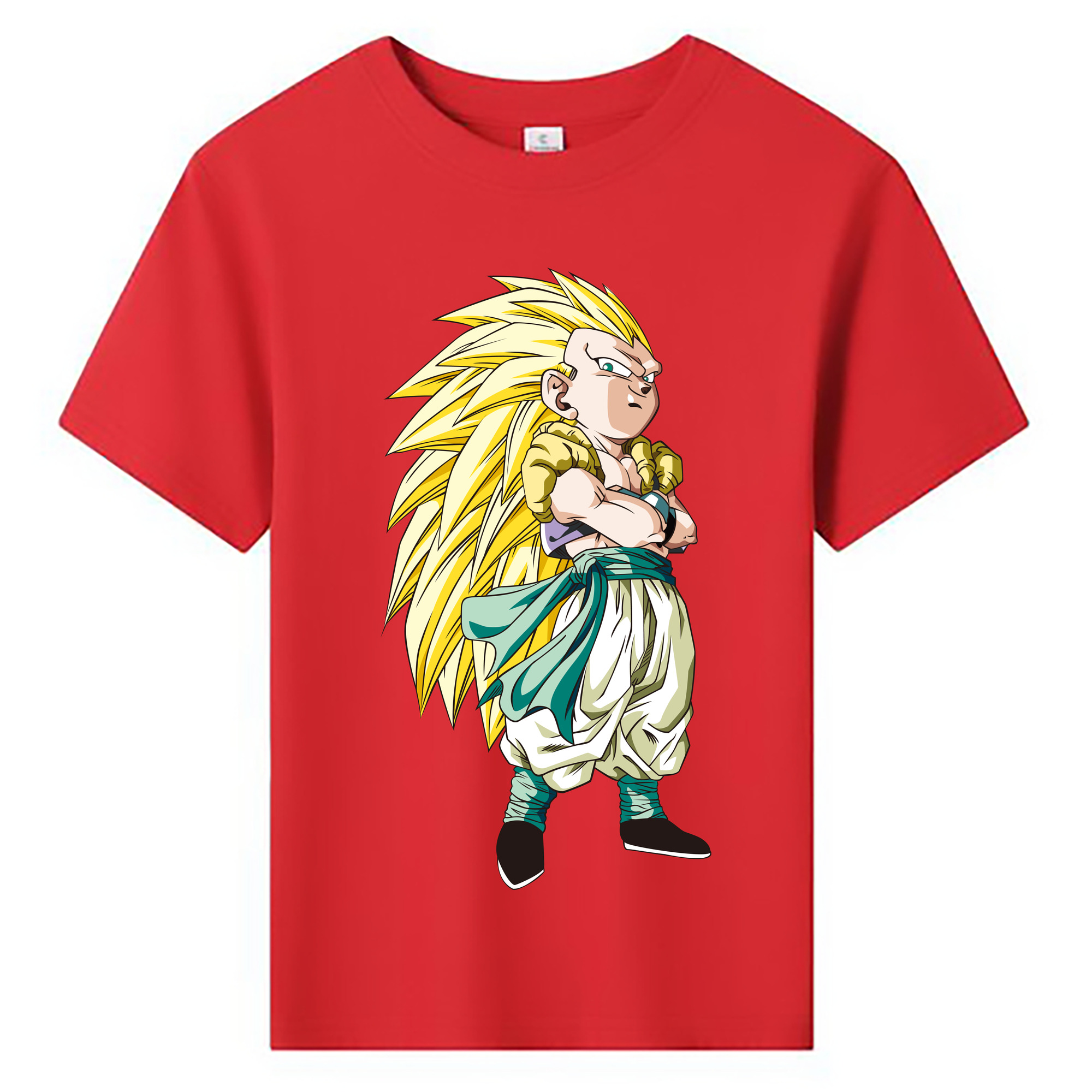 （画像用） ドラゴンボール ベジット DRAGON BALL Vegetto 綿100％キッズTシャツ（フロントプリント）
