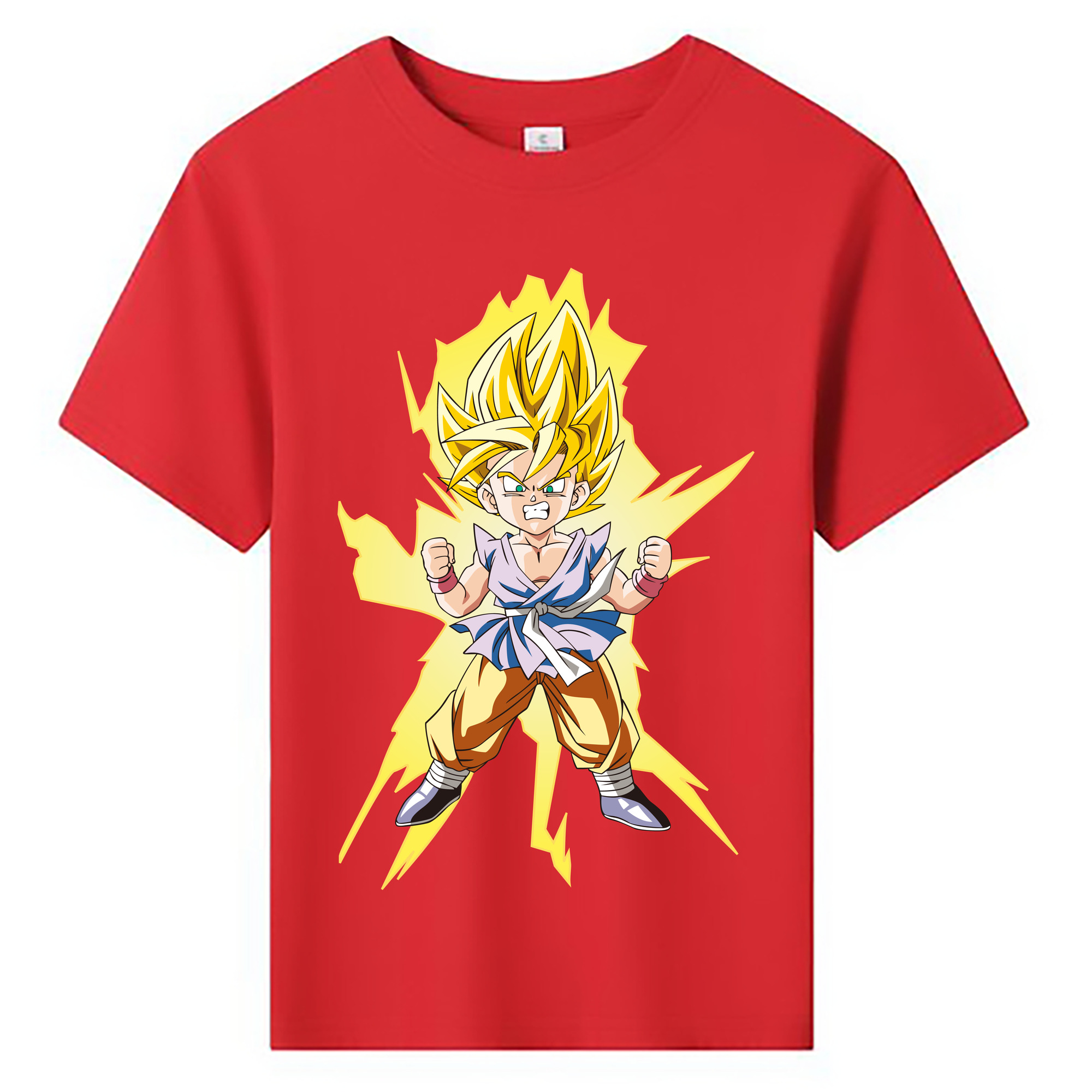 （画像用） ドラゴンボール ベジット DRAGON BALL Vegetto 綿100％キッズTシャツ（フロントプリント）