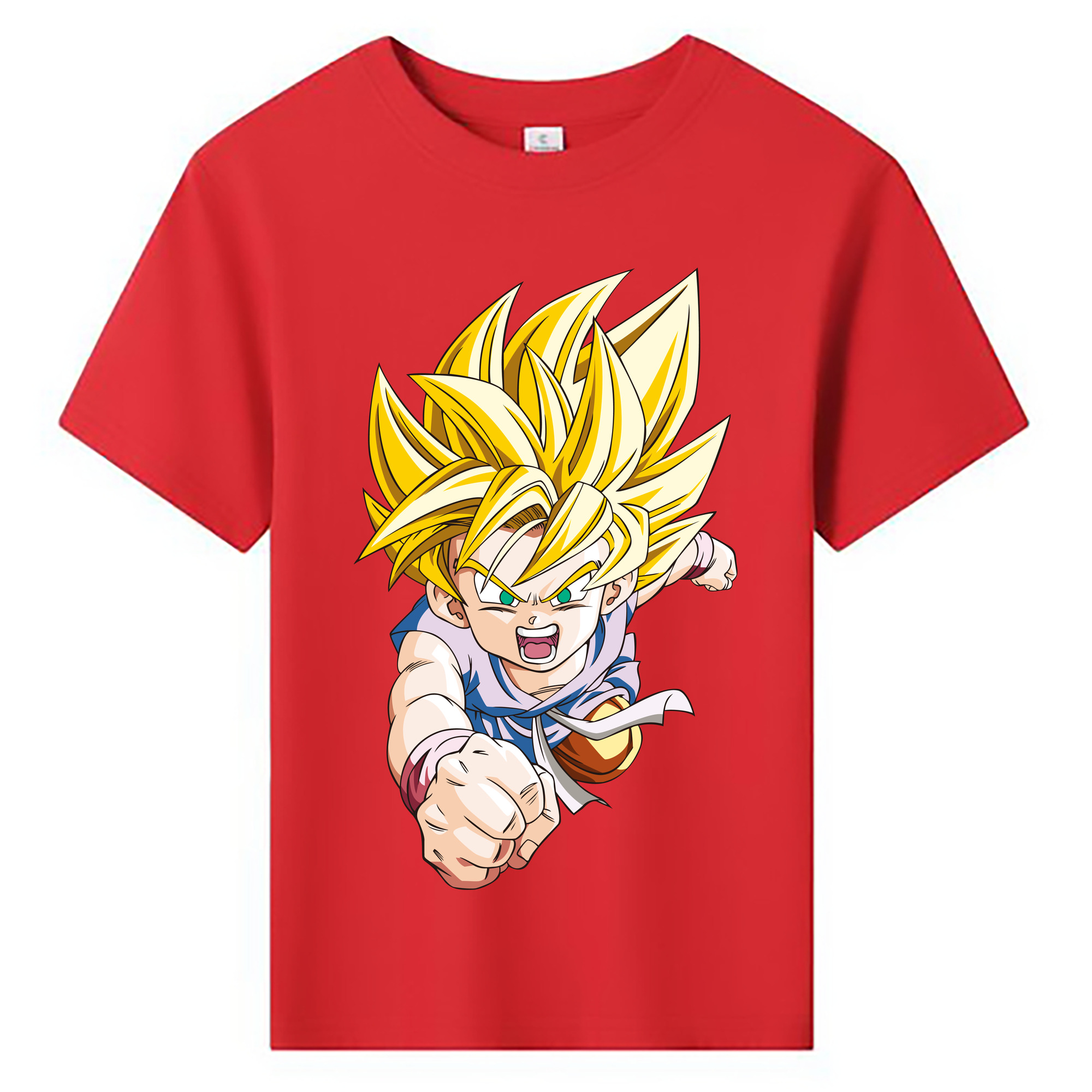 （画像用） ドラゴンボール ベジット DRAGON BALL Vegetto 綿100％キッズTシャツ（フロントプリント）