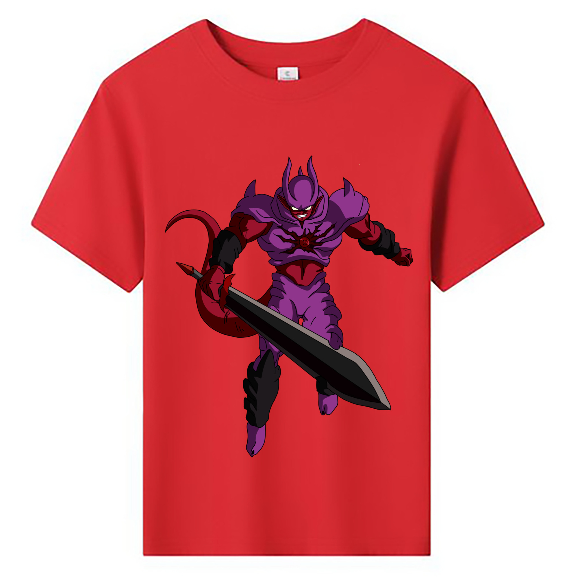 （画像用） ドラゴンボール ジャネンバ DRAGON BALL Janemba 綿100％キッズTシャツ（フロントプリント）