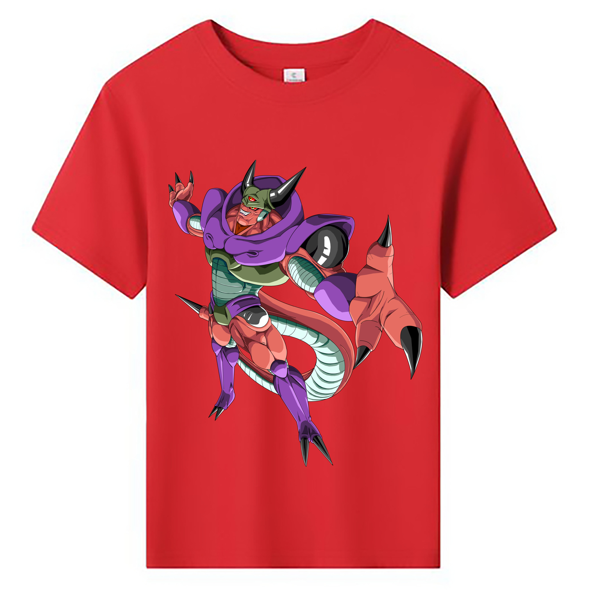 （画像用） ドラゴンボール ジャネンバ DRAGON BALL Janemba 綿100％キッズTシャツ（フロントプリント）