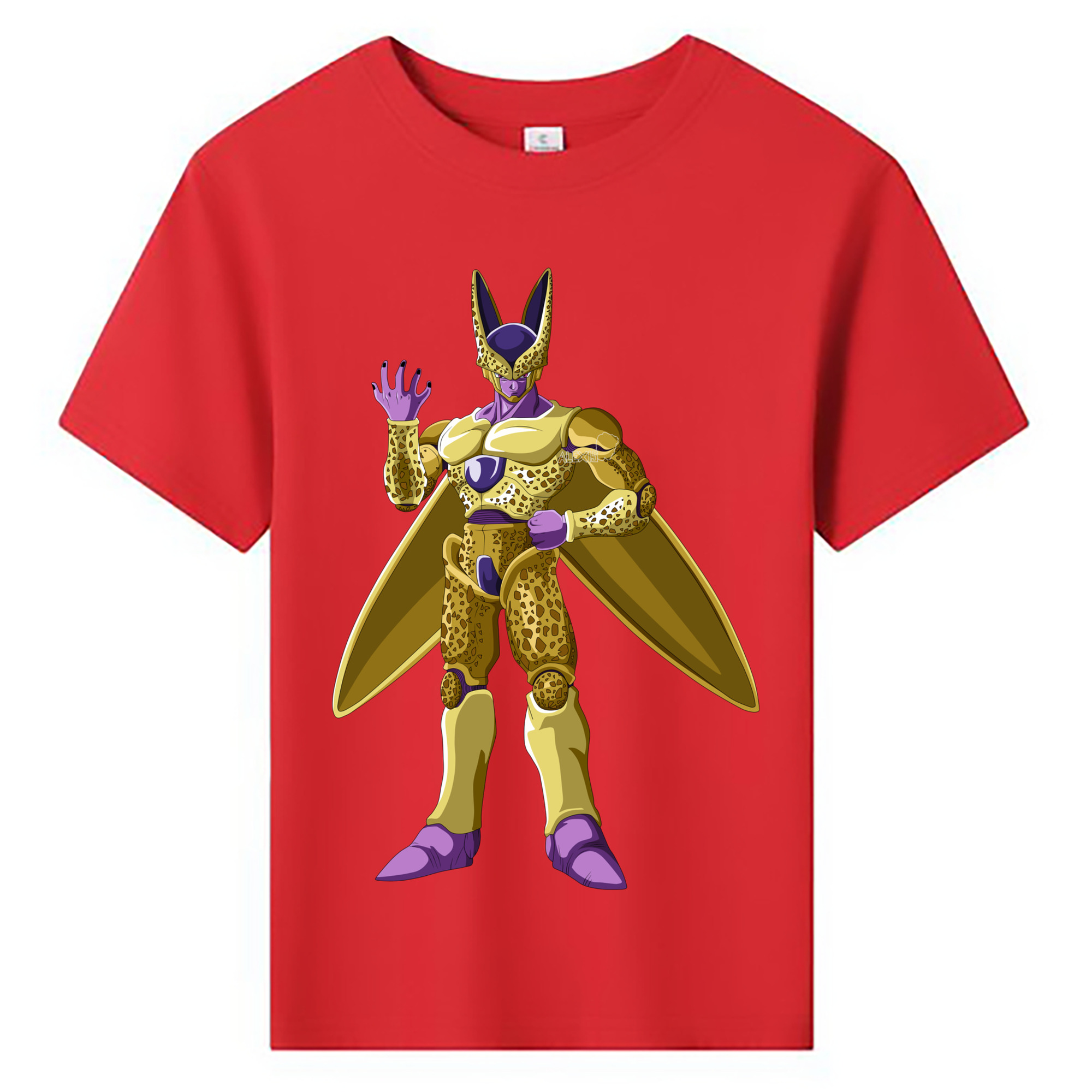 （画像用） ドラゴンボール セル DRAGON BALL Cell 綿100％キッズTシャツ（フロントプリント）