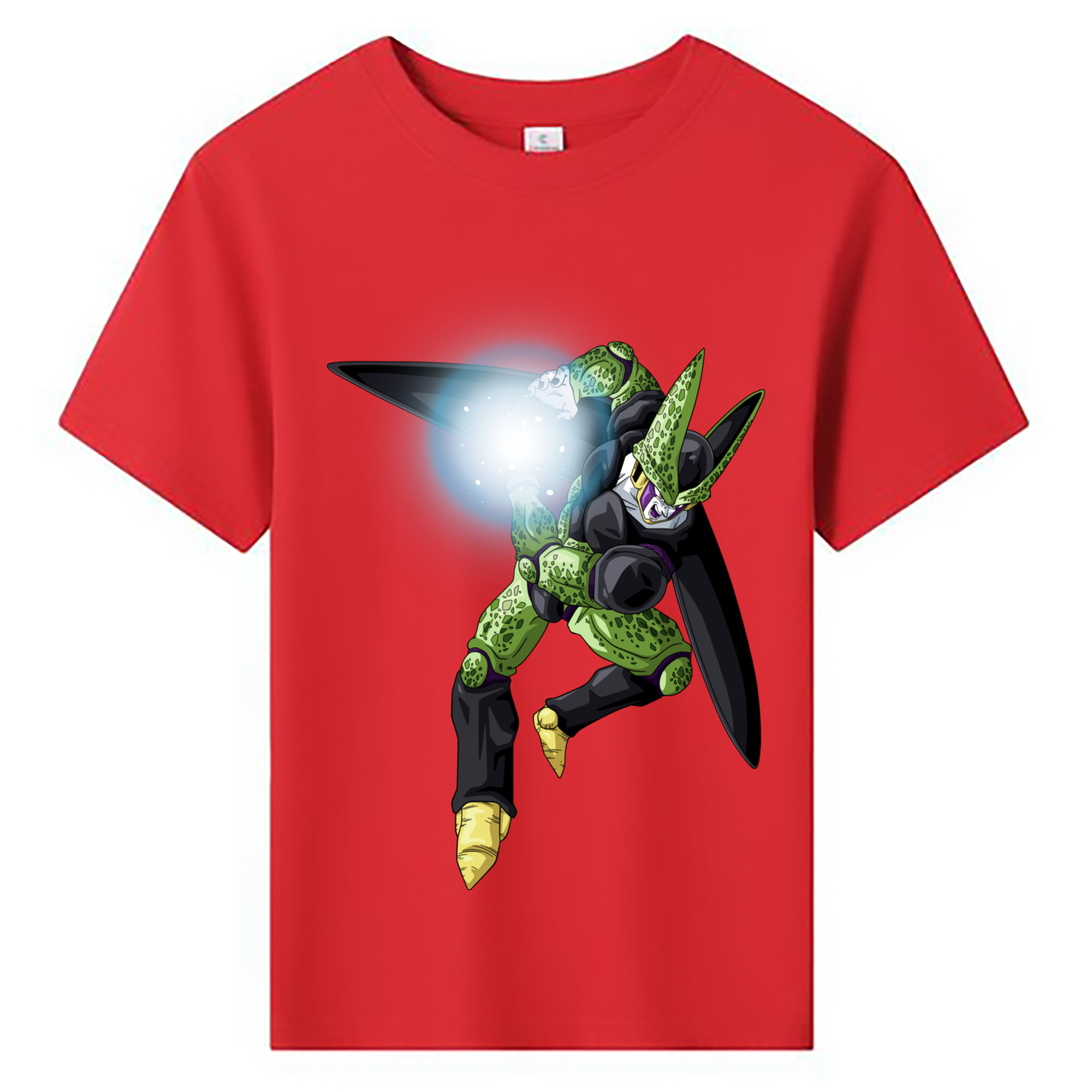 （画像用） ドラゴンボール セル DRAGON BALL Cell 綿100％キッズTシャツ（フロントプリント）