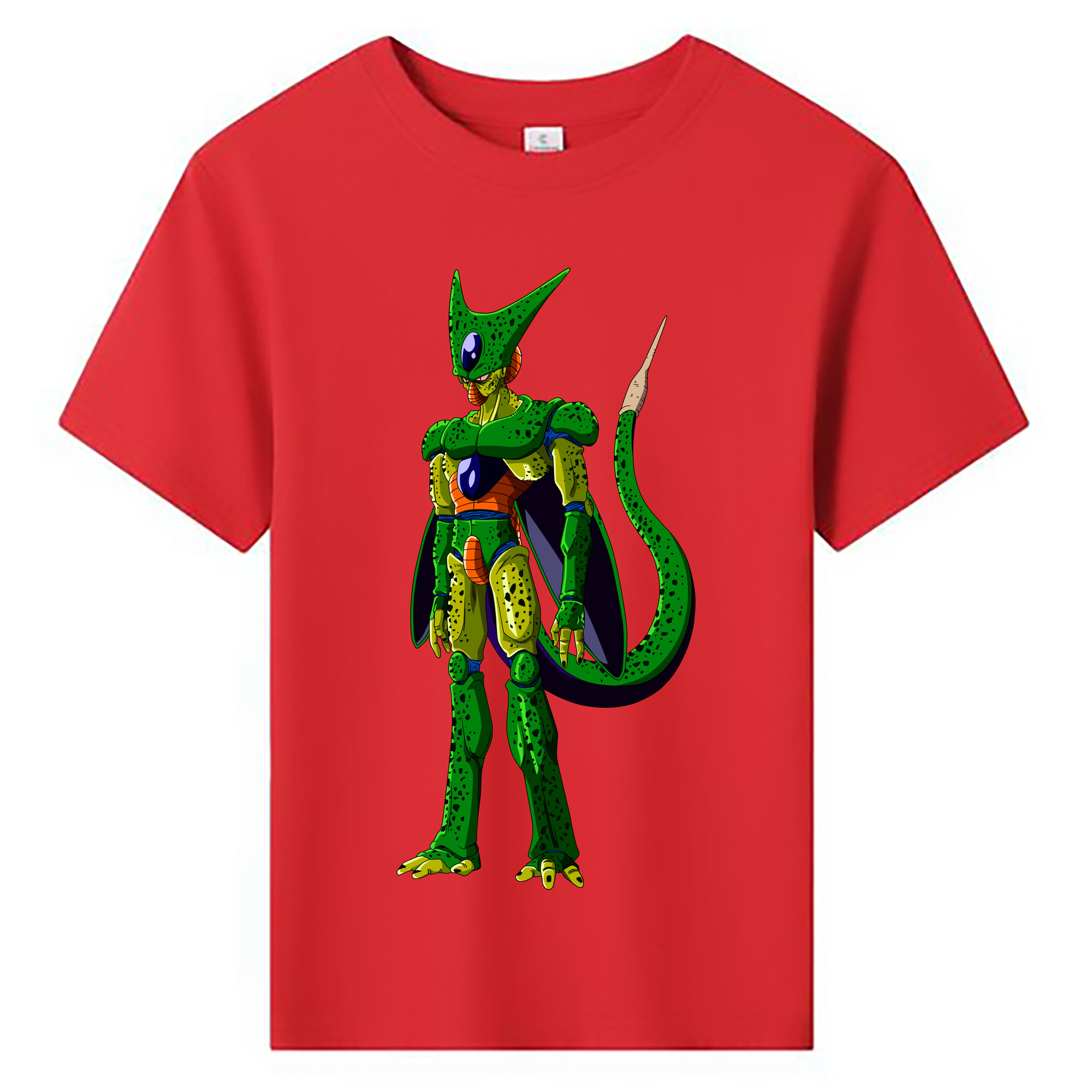 （画像用） ドラゴンボール セル DRAGON BALL Cell 綿100％キッズTシャツ（フロントプリント）