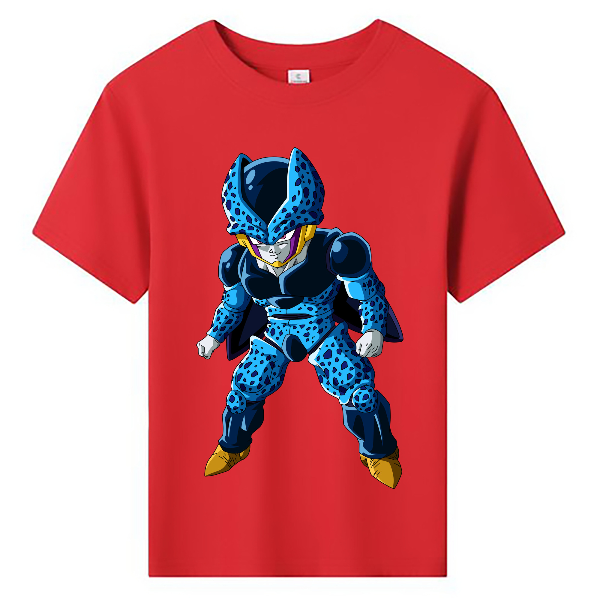 （画像用） ドラゴンボール セル DRAGON BALL Cell 綿100％キッズTシャツ（フロントプリント）