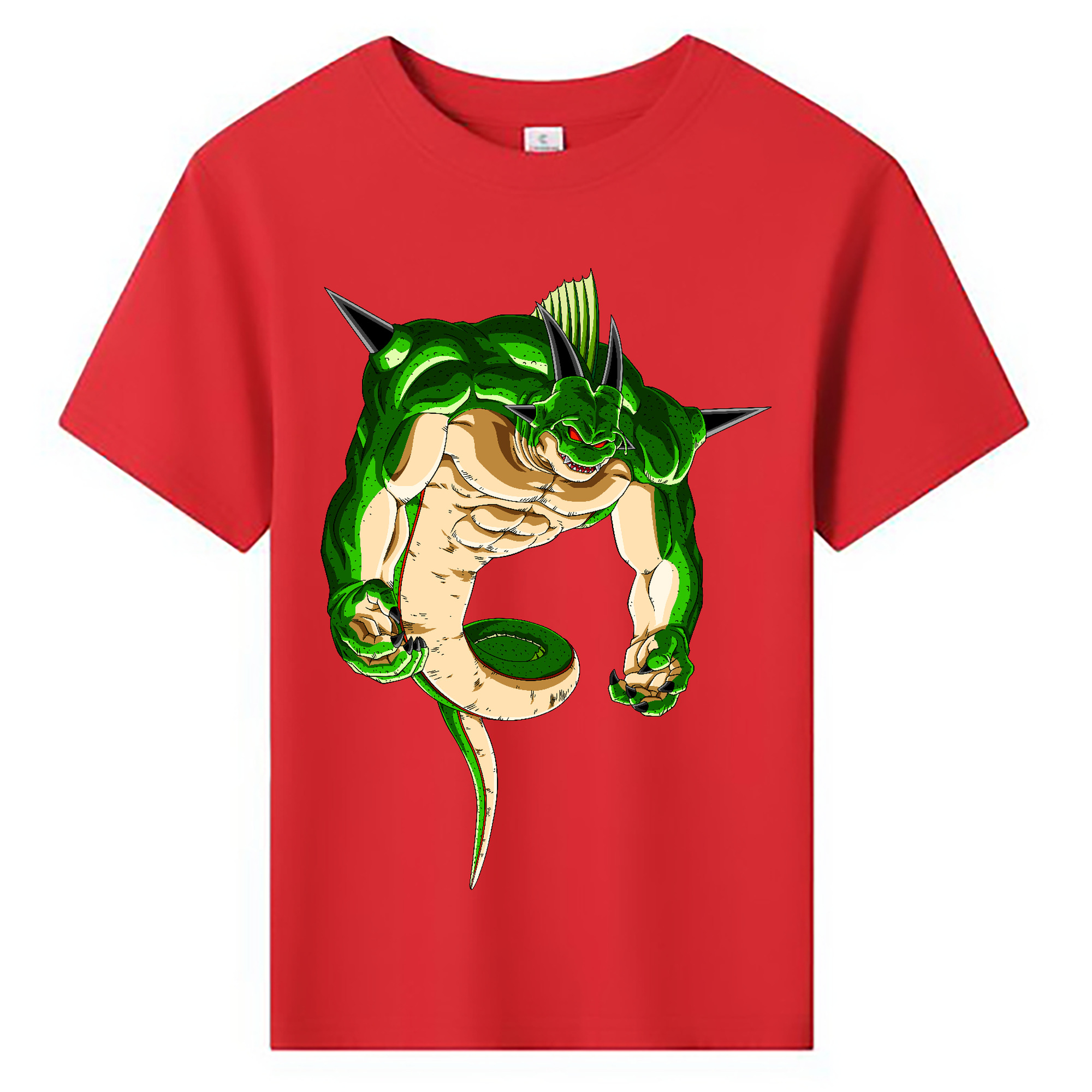 （画像用） ドラゴンボール 神龍 シェンロン DRAGON BALL Shenron 綿100％キッズTシャツ（フロントプリント）
